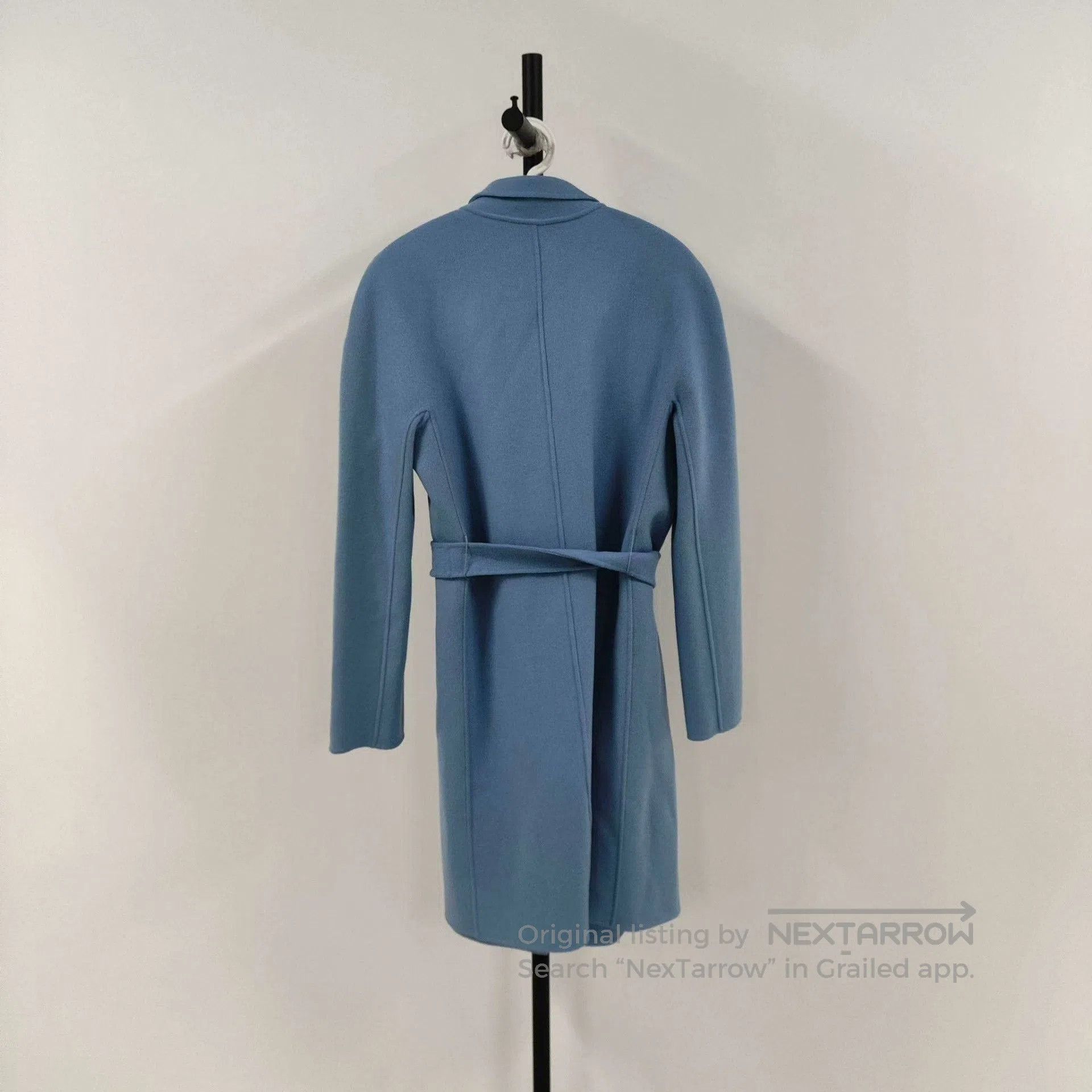Other MaxMara Blue Wool Coat Size 42. Size US L / EU 52-54 / 3 - 2 Thumbnail