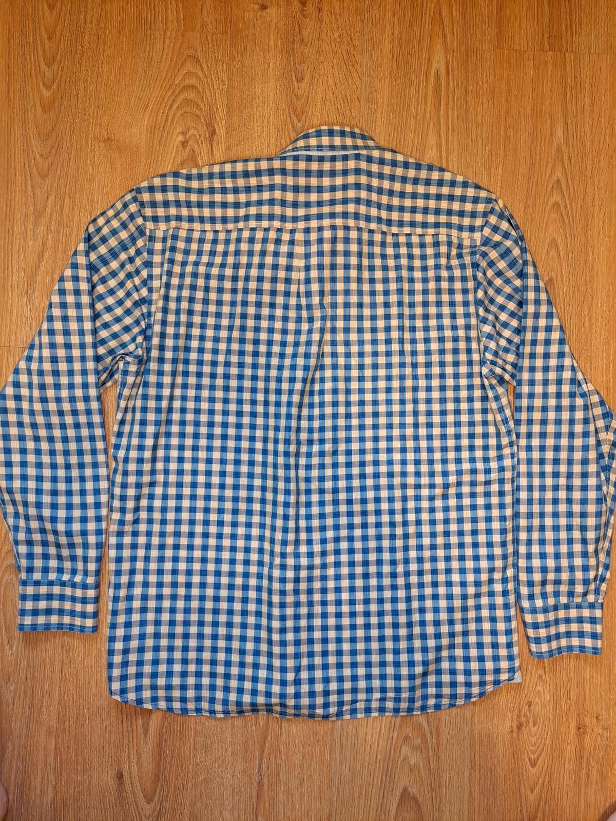 Tommy Bahama Tommy Bahama Dress Shirt Mens Large Yellow Check Silk Cotton Size US L / EU 52-54 / 3 - 9 Thumbnail