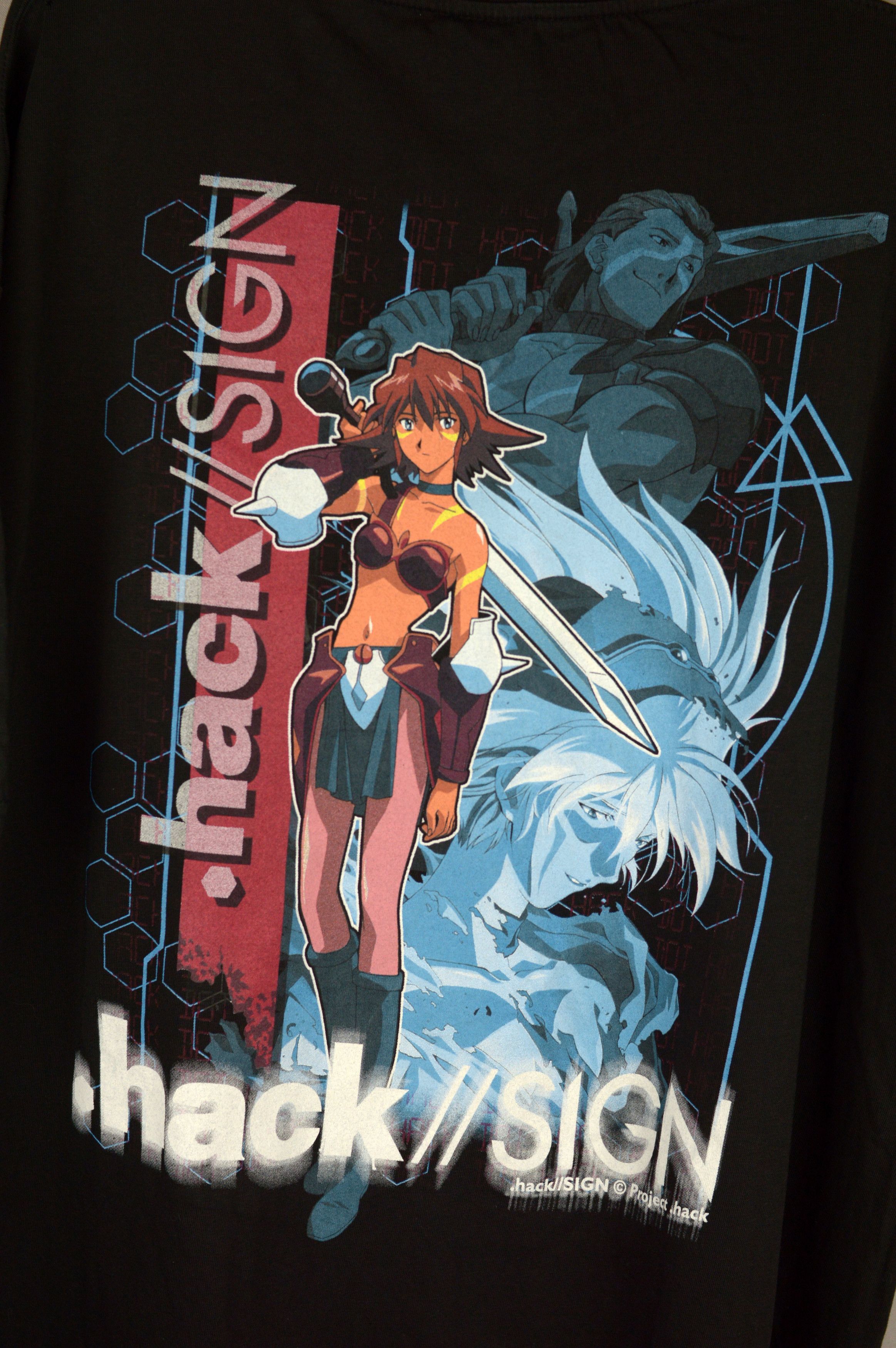 Vintage Vintage Hack Sign 2002 t shirt Size US XL / EU 56 / 4 - 3 Thumbnail