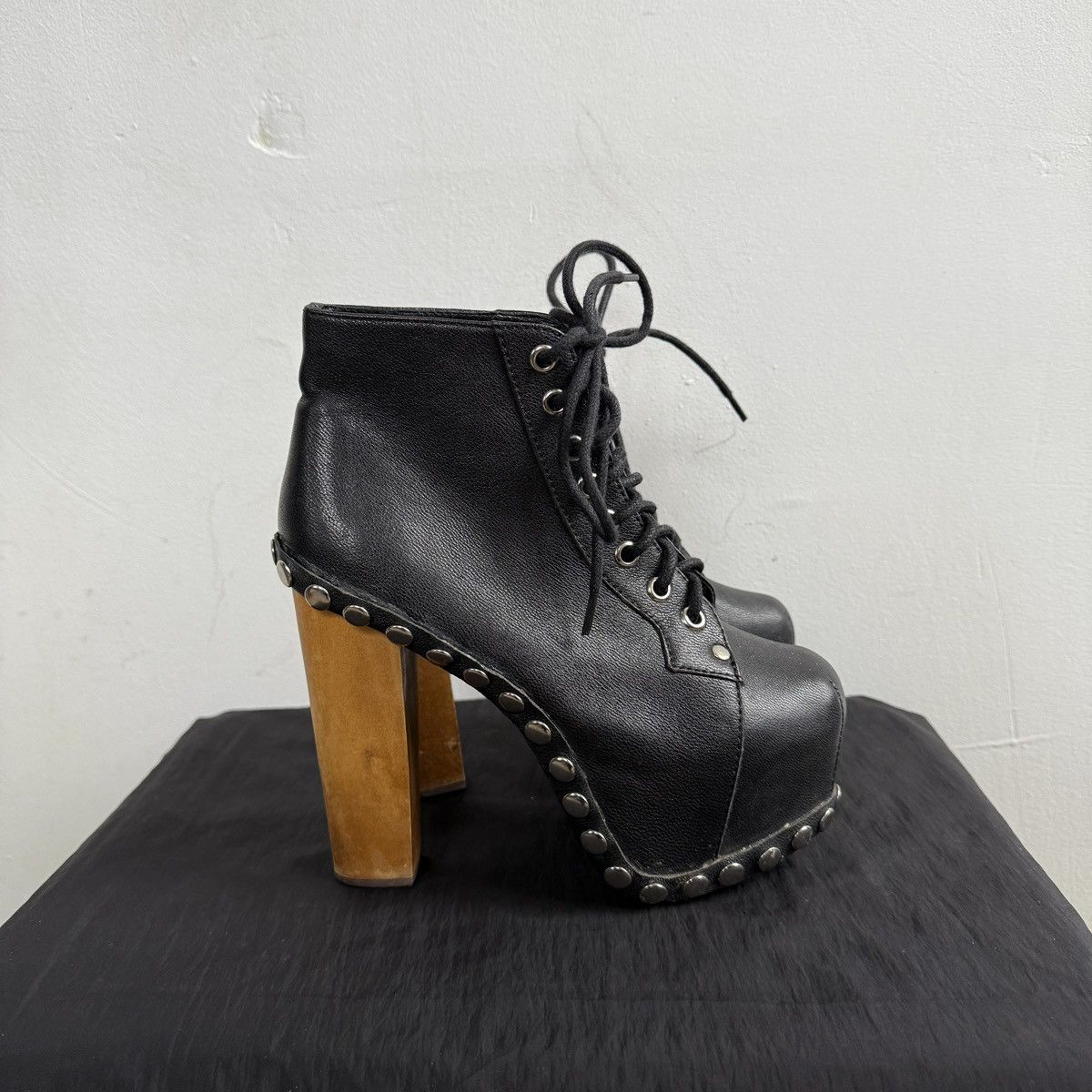 Jeffrey Campbell Havana Last by Jeffrey Campbell Handmade Leather Boots Size US 5.5 / IT 35.5 - 1 Thumbnail