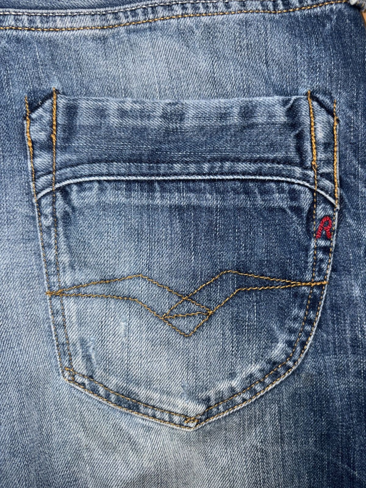Replay Replay Moresk Slim-Straight Distressed Jeans - Size 30x32 Size US 30 / EU 46 - 12 Thumbnail