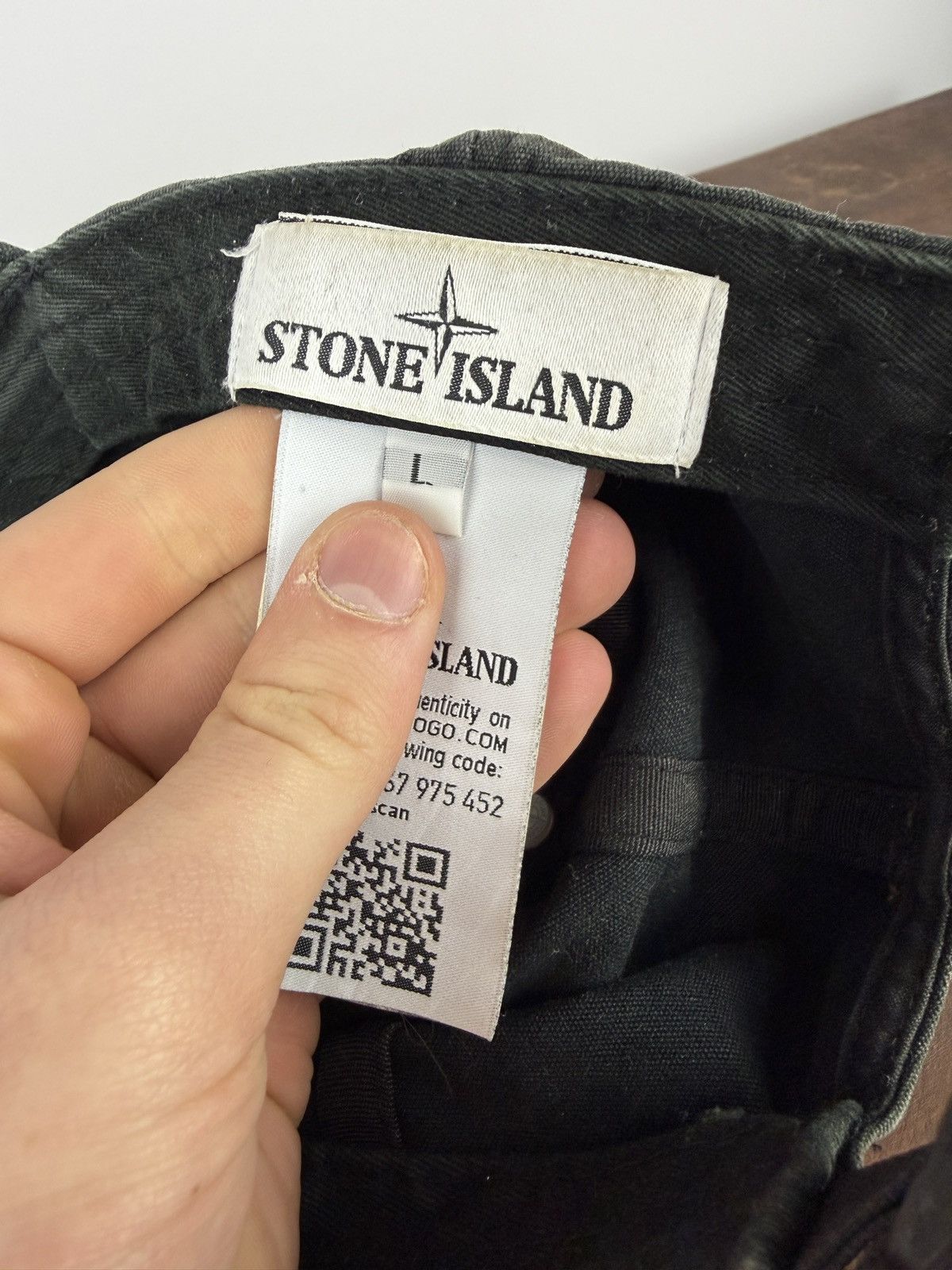 Stone Island Dark grey Stone Island visor cap Size ONE SIZE - 5 Thumbnail