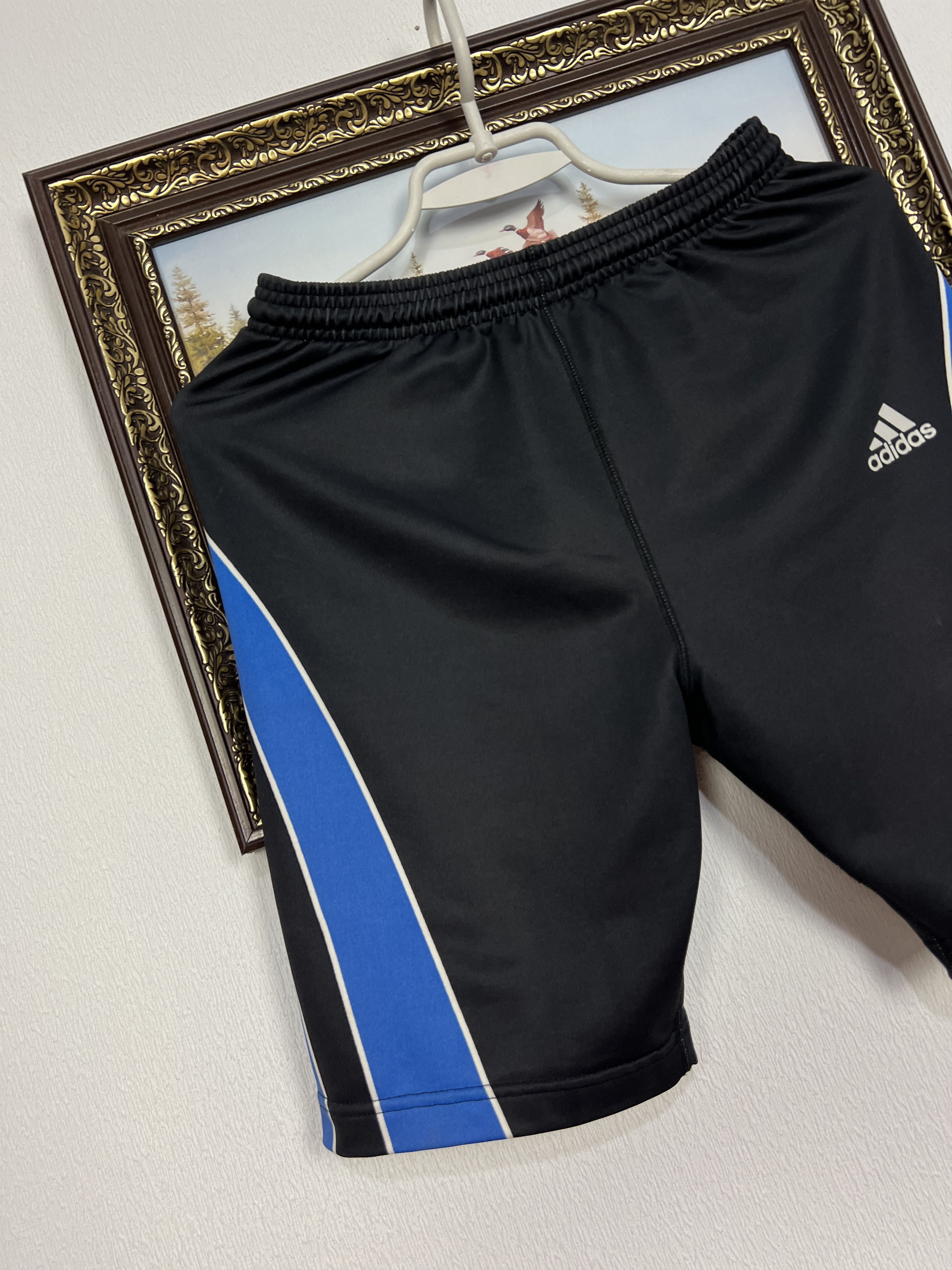 Adidas Vintage 90's Adidas Black Cycling Shorts Rare Sport Track Size US 32 / EU 48 - 3 Thumbnail
