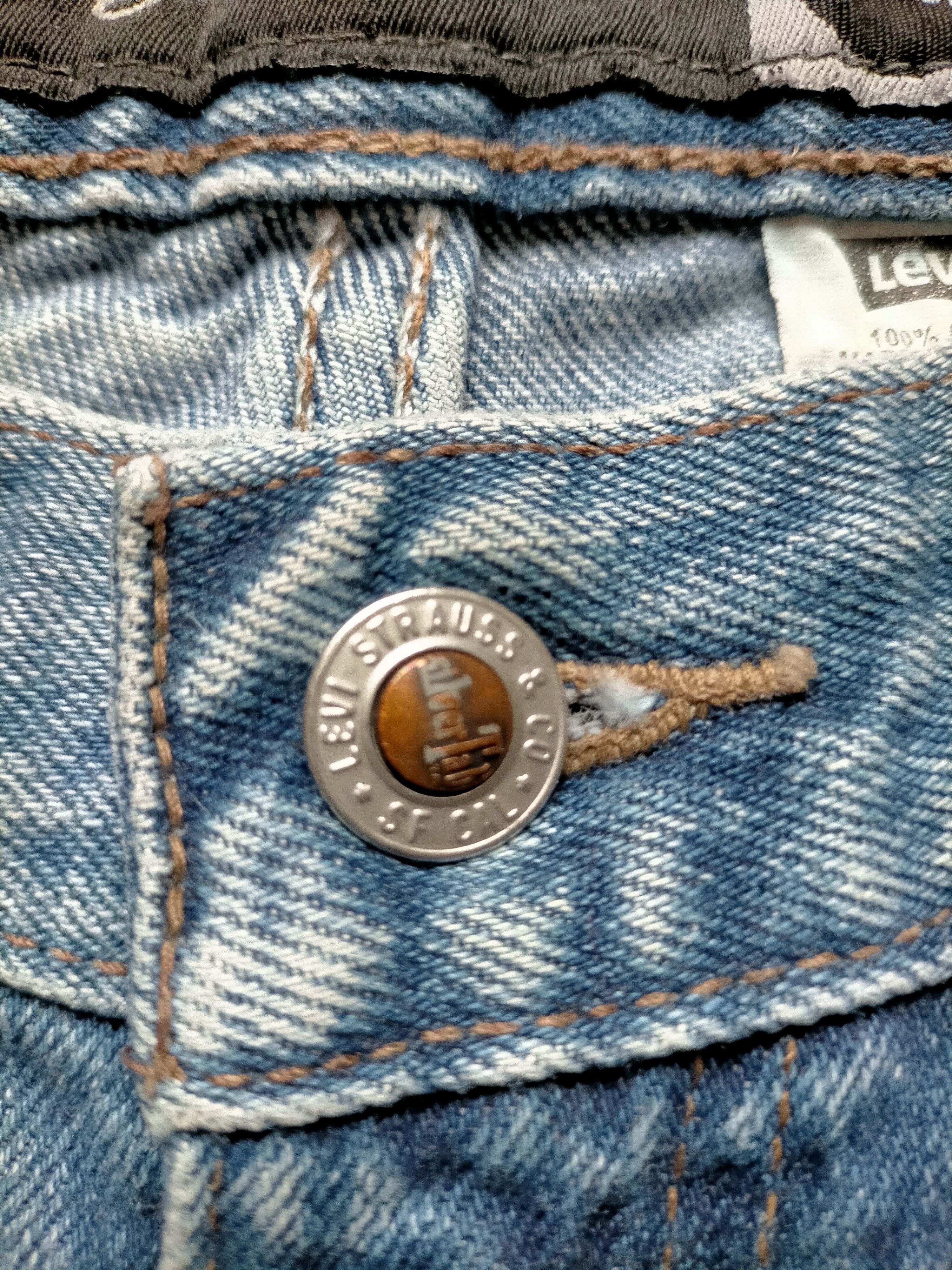 Levi's Vintage 90s Levis Silvertab Loose Straight Jeans Size US 31 - 19 Thumbnail