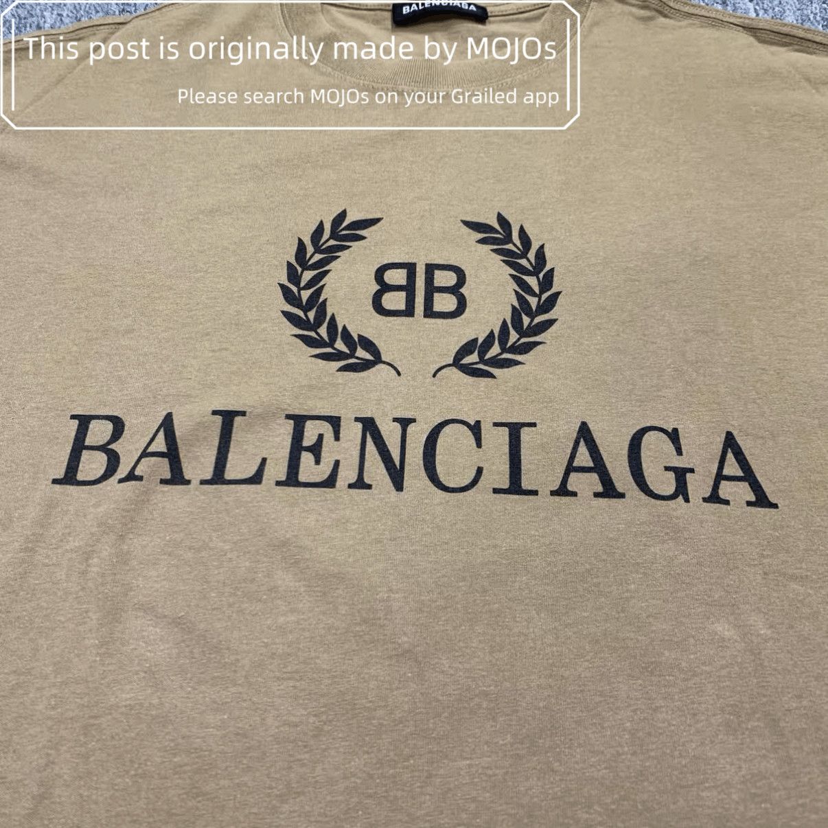 Balenciaga Balenciaga Logo Food Program Oversized Tee mojos1313 Size US XS / EU 42 / 0 - 5 Thumbnail