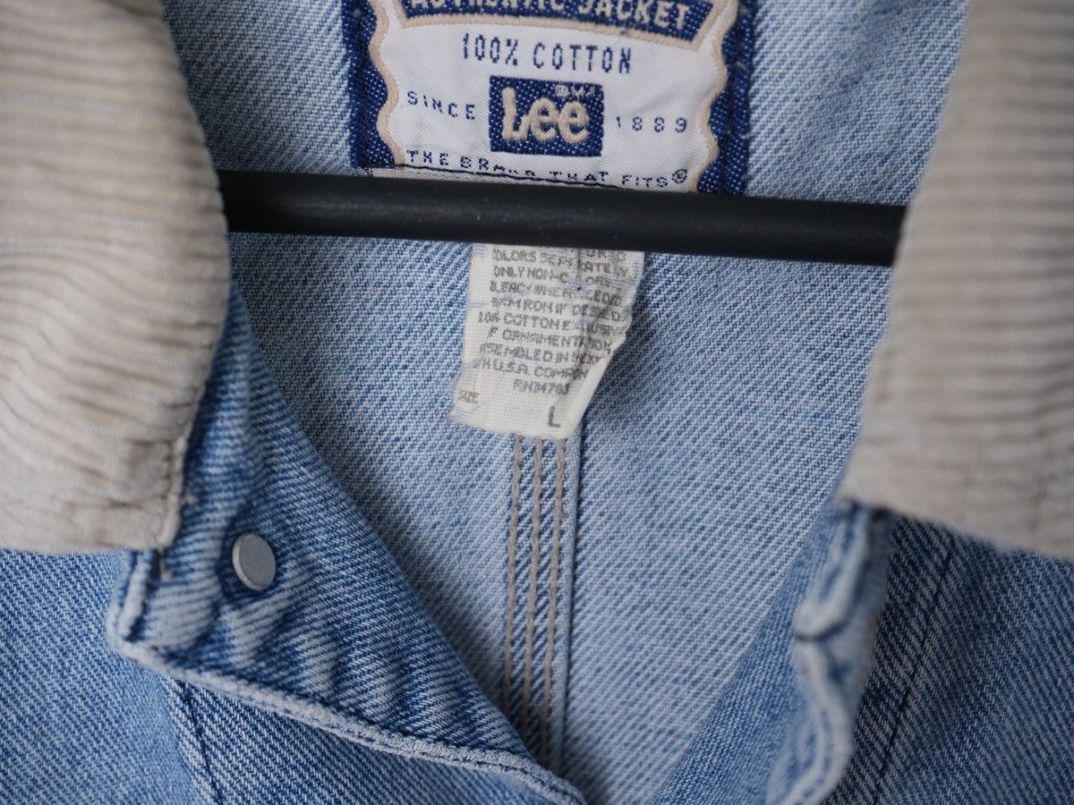 Lee Vintage Lee riveted denim chore workwear jacket L USA Size US XL / EU 56 / 4 - 4 Thumbnail