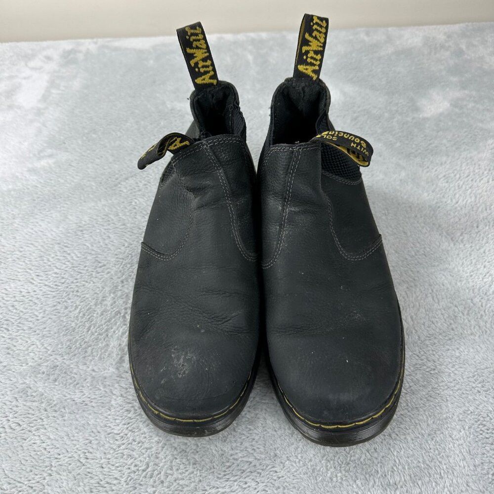 Dr. Martens Dr Martens Hardie Black Leather Boots Men's Size 10 US Size US 10 / EU 43 - 3 Thumbnail