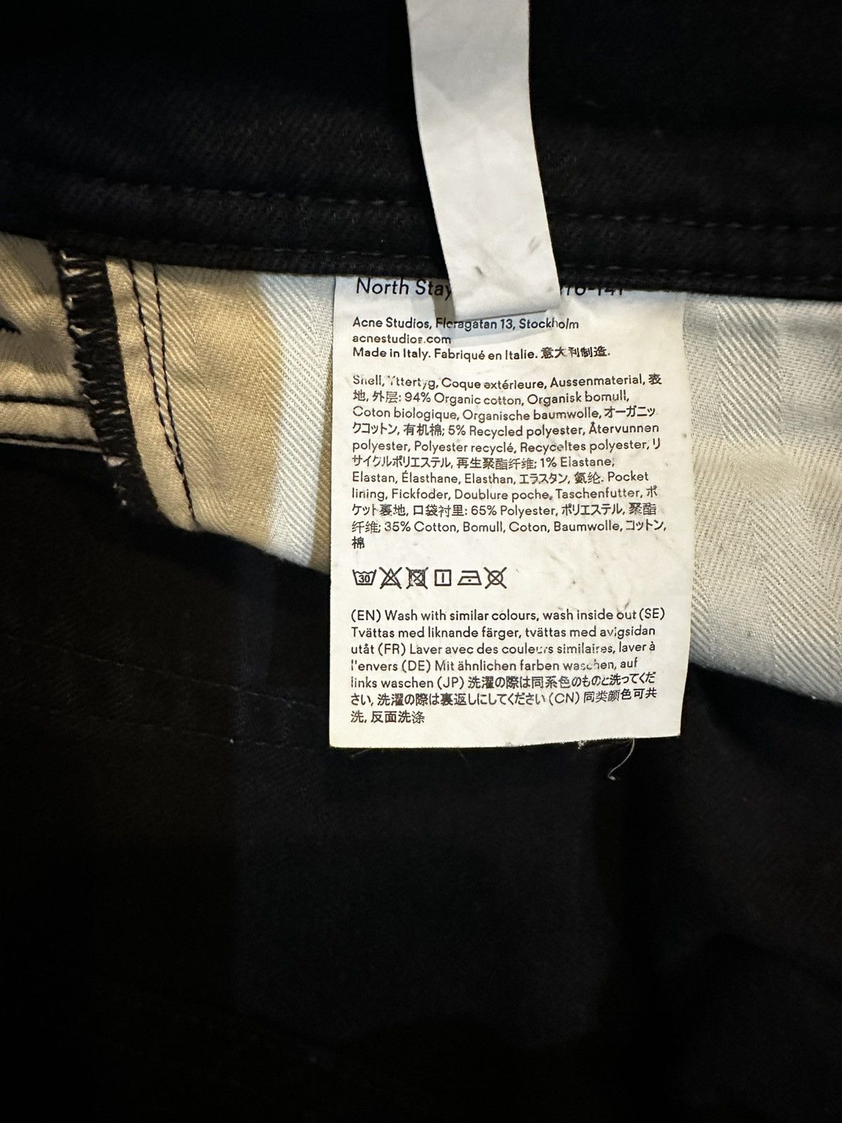 Acne Studios Acne Studios Blå Konst skinny jeans Size US 30 / EU 46 - 6 Thumbnail
