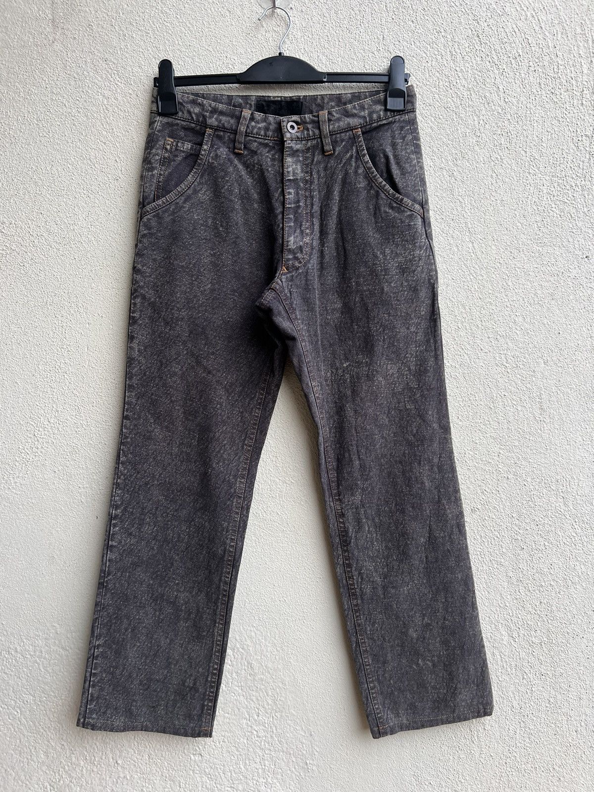 Vintage b. a-Dieu Made in Japan Acid Washed Denim Jeans Size US 30 / EU 46 - 6 Thumbnail