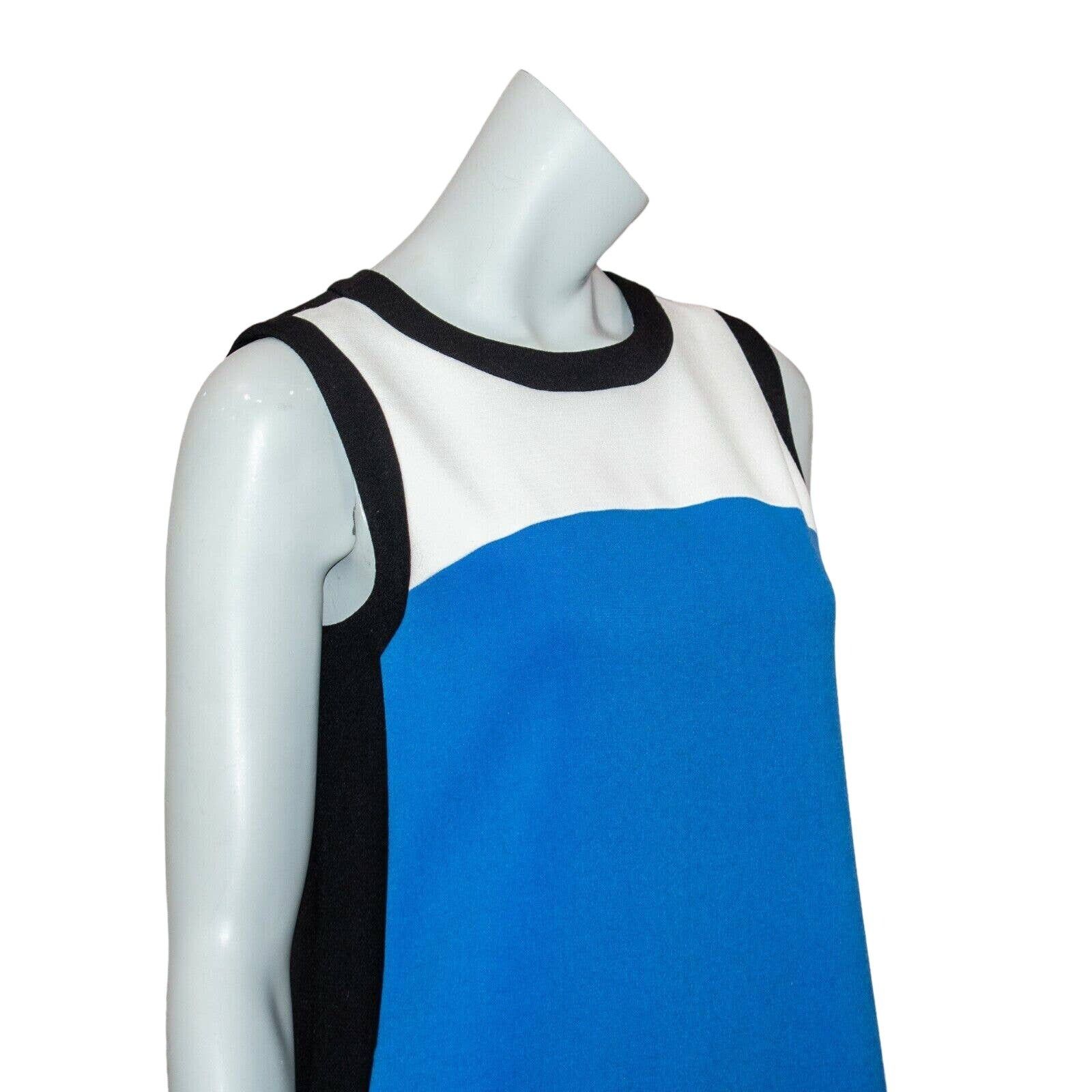 Kate Spade KATE SPADE Maysie Colorblock Shift Dress MOD Blue Black Size S / US 4 / IT 40 - 10 Thumbnail