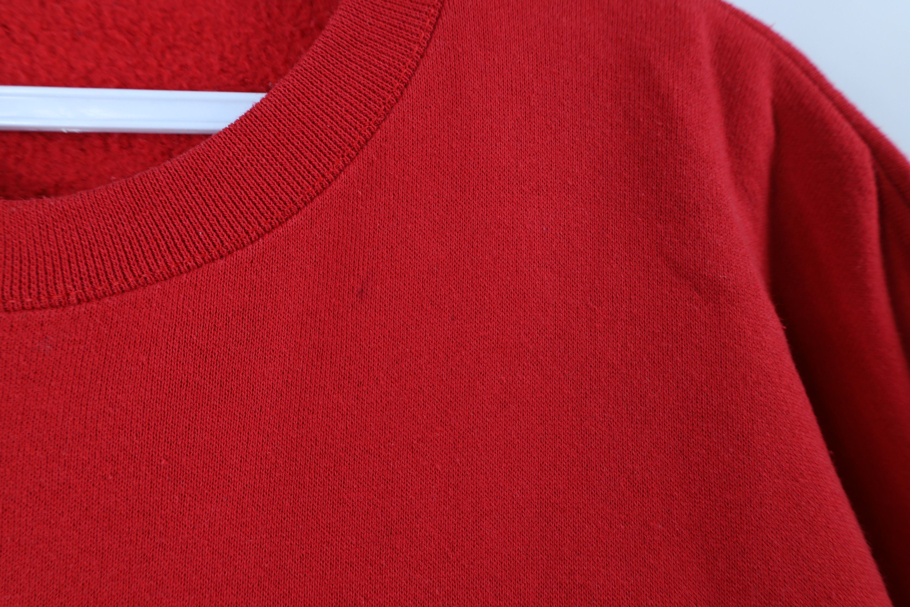 Vintage Vintage 90s Streetwear Christmas Ohio Sweatshirt USA Red Size L / US 10 / IT 46 - 5 Thumbnail