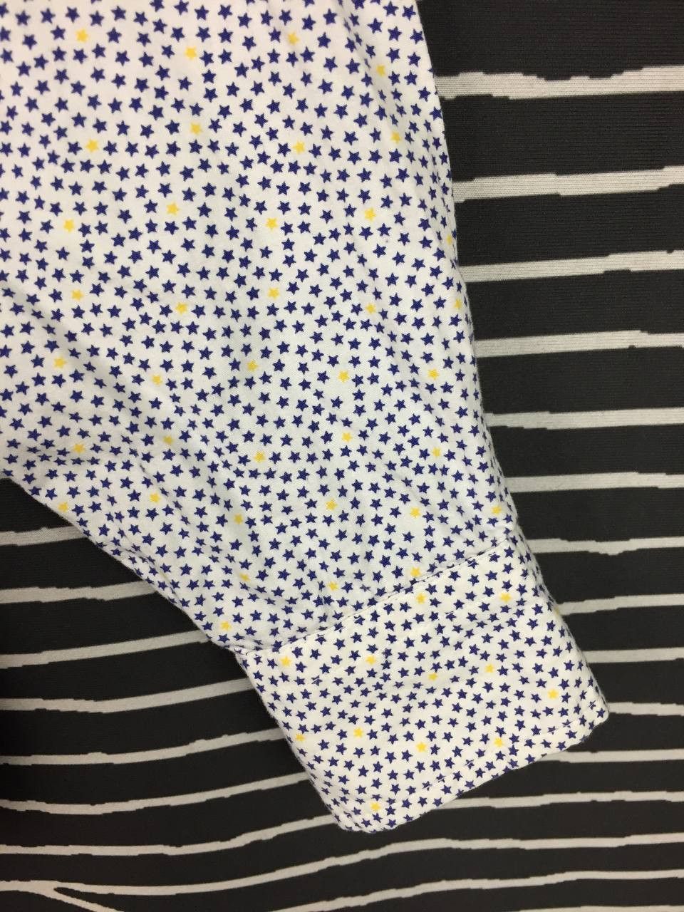 Japanese Brand The Sharkey's Gallery Japan Star Patterned Button-Down Shirt Size US M / EU 48-50 / 2 - 4 Thumbnail