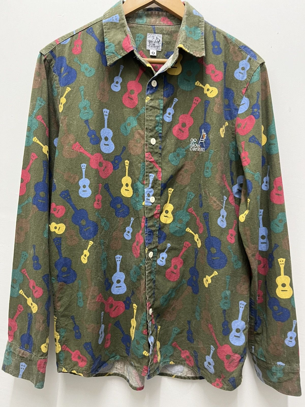 go slow caravan Go Slow Caravan Full Print Shirt Button Ups Size US L / EU 52-54 / 3 - 3 Thumbnail