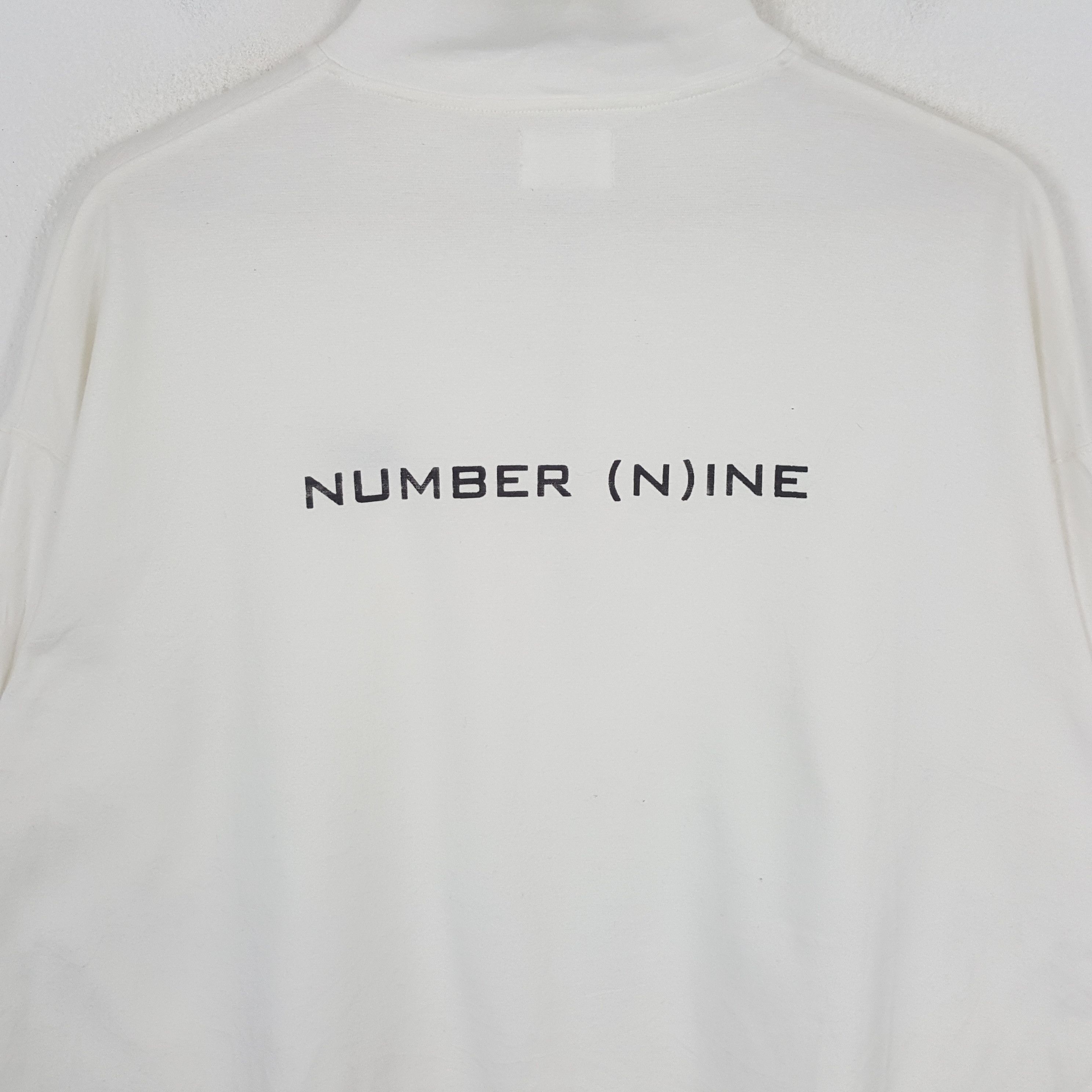 Japanese Brand × Number (N)ine × Vintage Vintage Number Nine Half Zipper Japanese Brand T-Shirt Size US XL / EU 56 / 4 - 2 Thumbnail