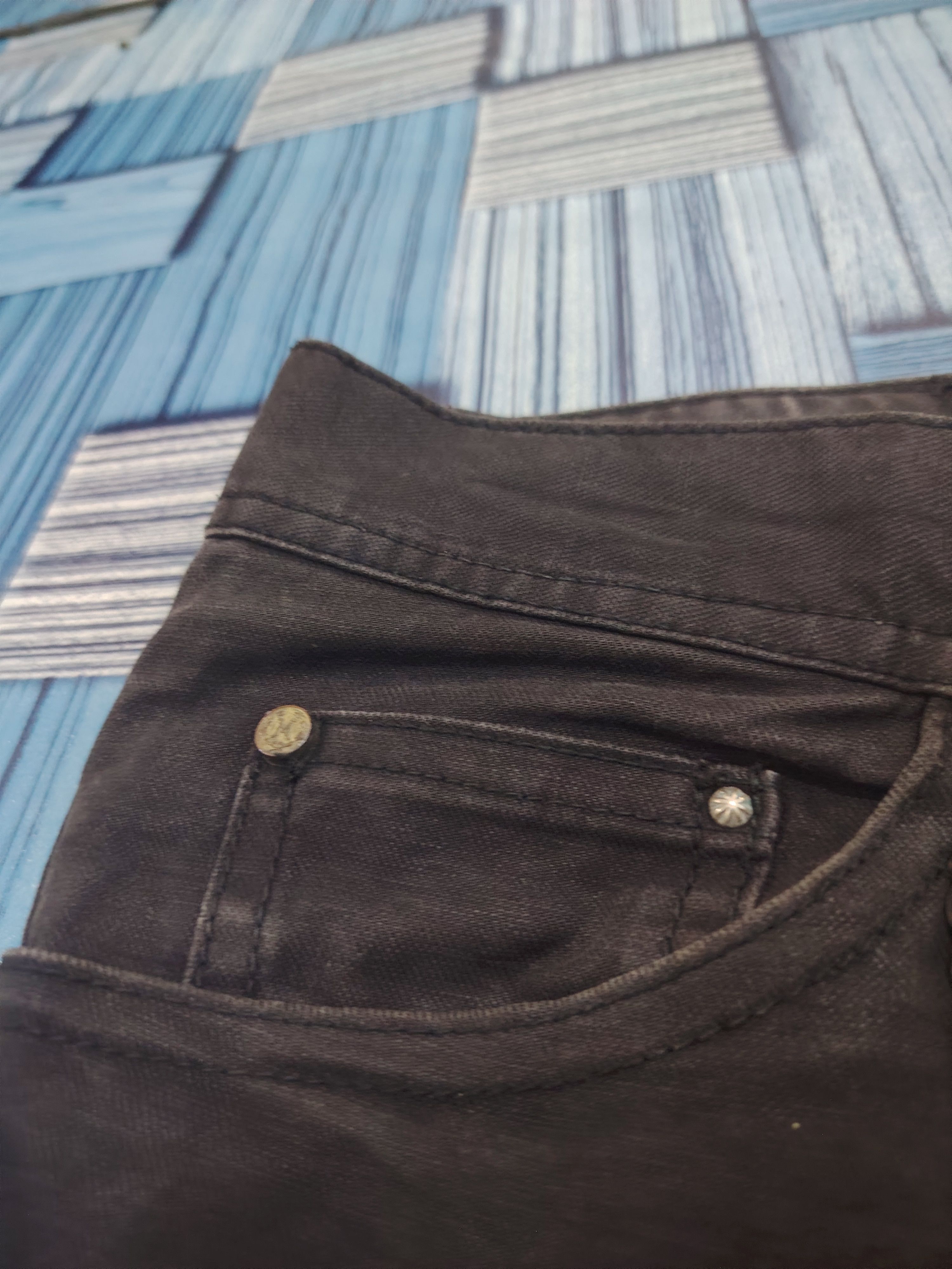 Japanese Brand Midas black pants Size US 29 - 8 Thumbnail