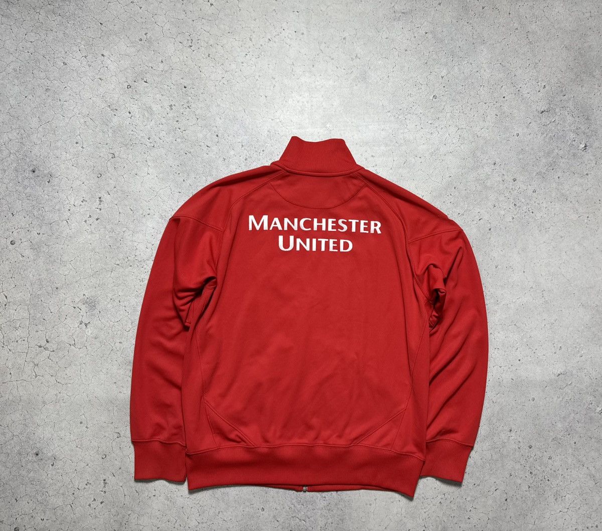 Nike Nike FC Manchester United Full Zip Football Jacket Vintage Size US L / EU 52-54 / 3 - 13 Thumbnail