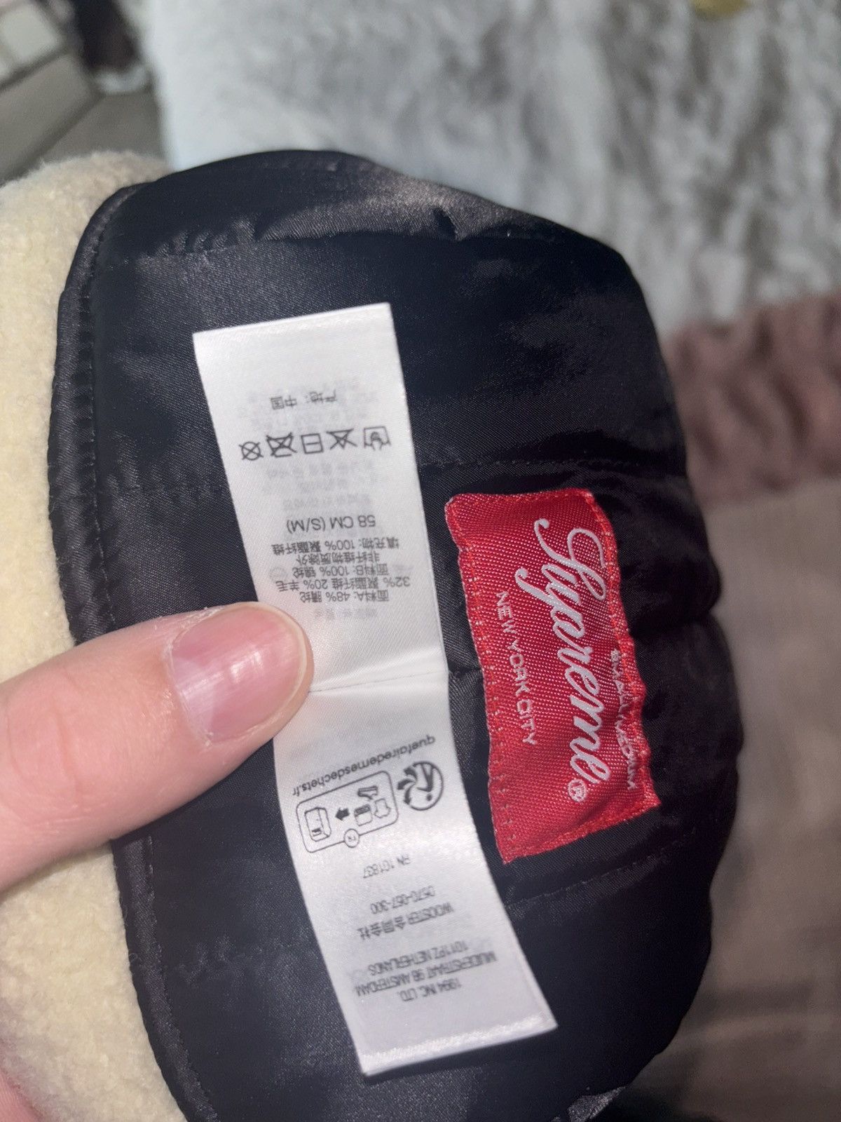 Supreme Supreme shearling trapper hat Size ONE SIZE - 8 Thumbnail