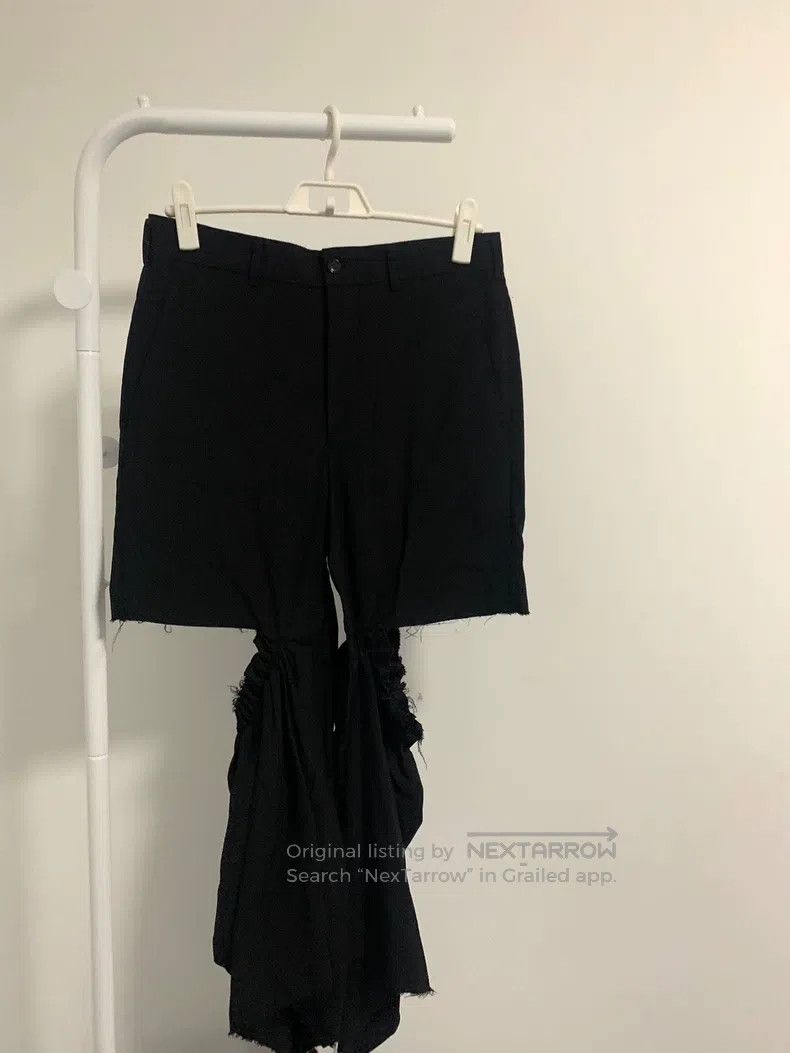 Other Comme Des Garcons size S Distressed black trousers Size 24" / US 00 / IT 34 - 4 Thumbnail