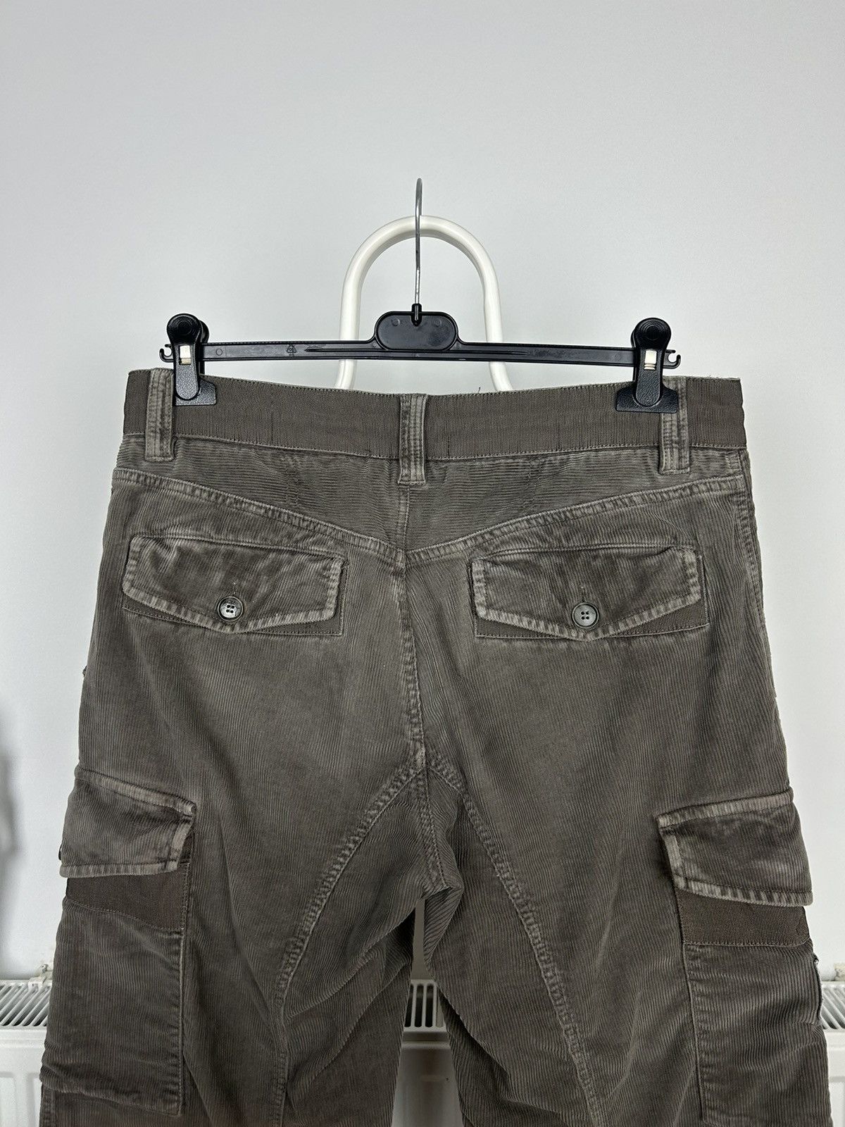 Dolce & Gabbana × Vintage Vintage Dolce&Gabbana Cargo Corduroy Japanese Pants Size US 30 / EU 46 - 10 Thumbnail
