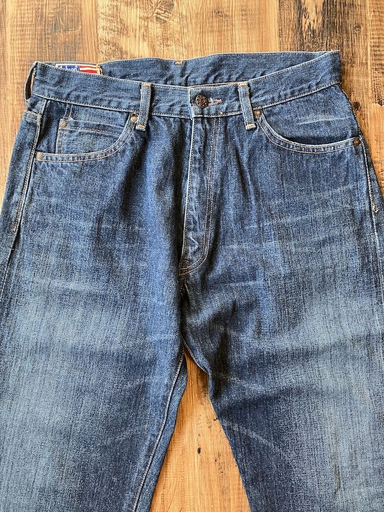 Japanese Brand BOBSON R510 W31 x L34 90's reissue Selvedge Jeans Size US 31 - 5 Thumbnail