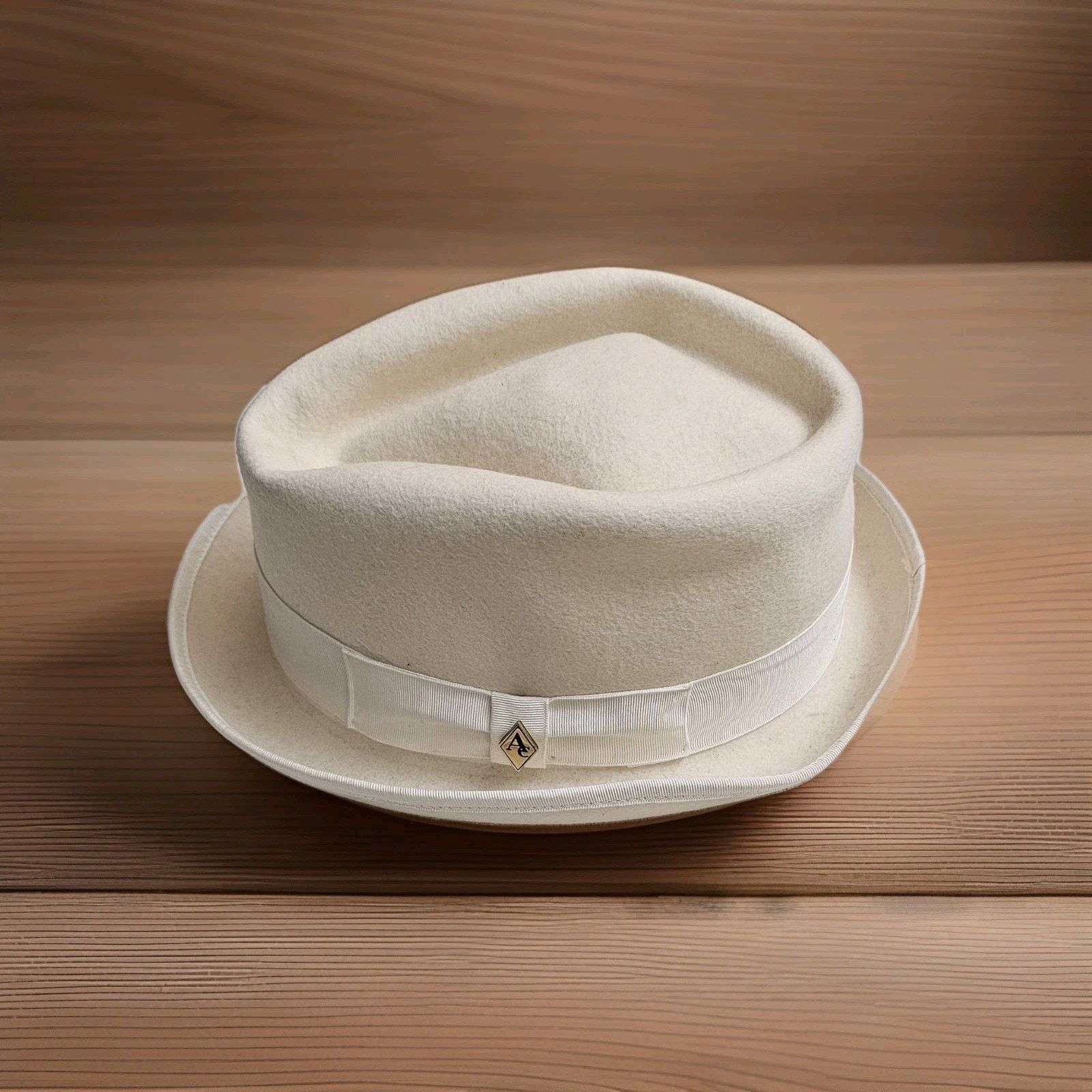 Other Alberto Celini Hat Fedora Designed 100% Wool Biege Size L Size ONE SIZE - 1 Thumbnail