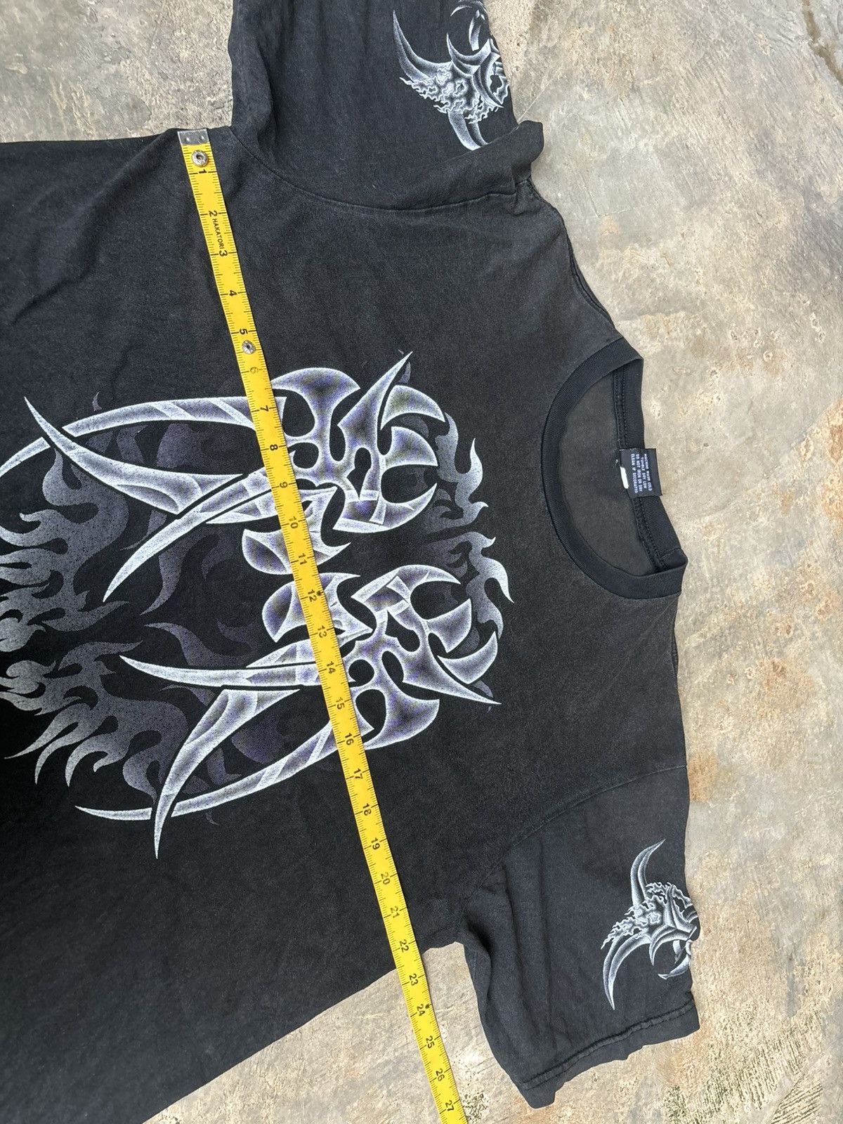 If Six Was Nine × Japanese Brand Vintage Y2k Heavy Metal Ifsixwasnine Punk Style Tshirt Size US L / EU 52-54 / 3 - 9 Thumbnail