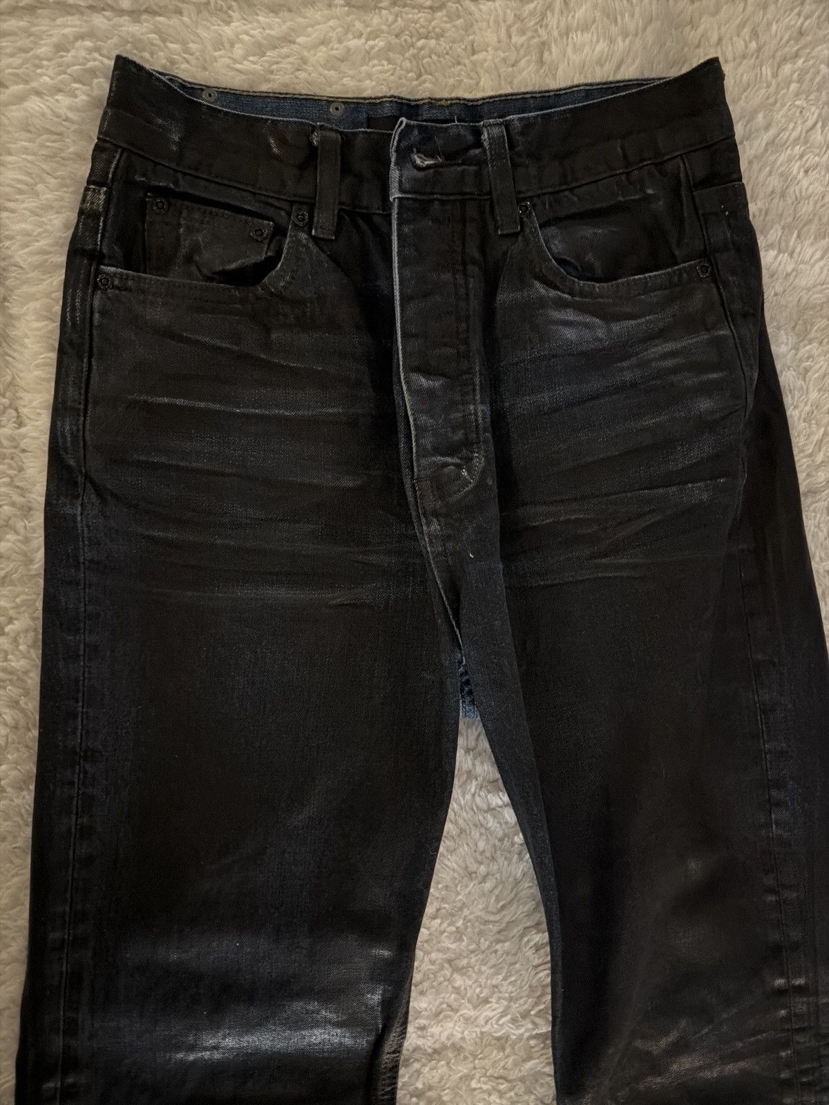 Other handmade rust waxed denim Size US 28 / EU 44 - 4 Thumbnail