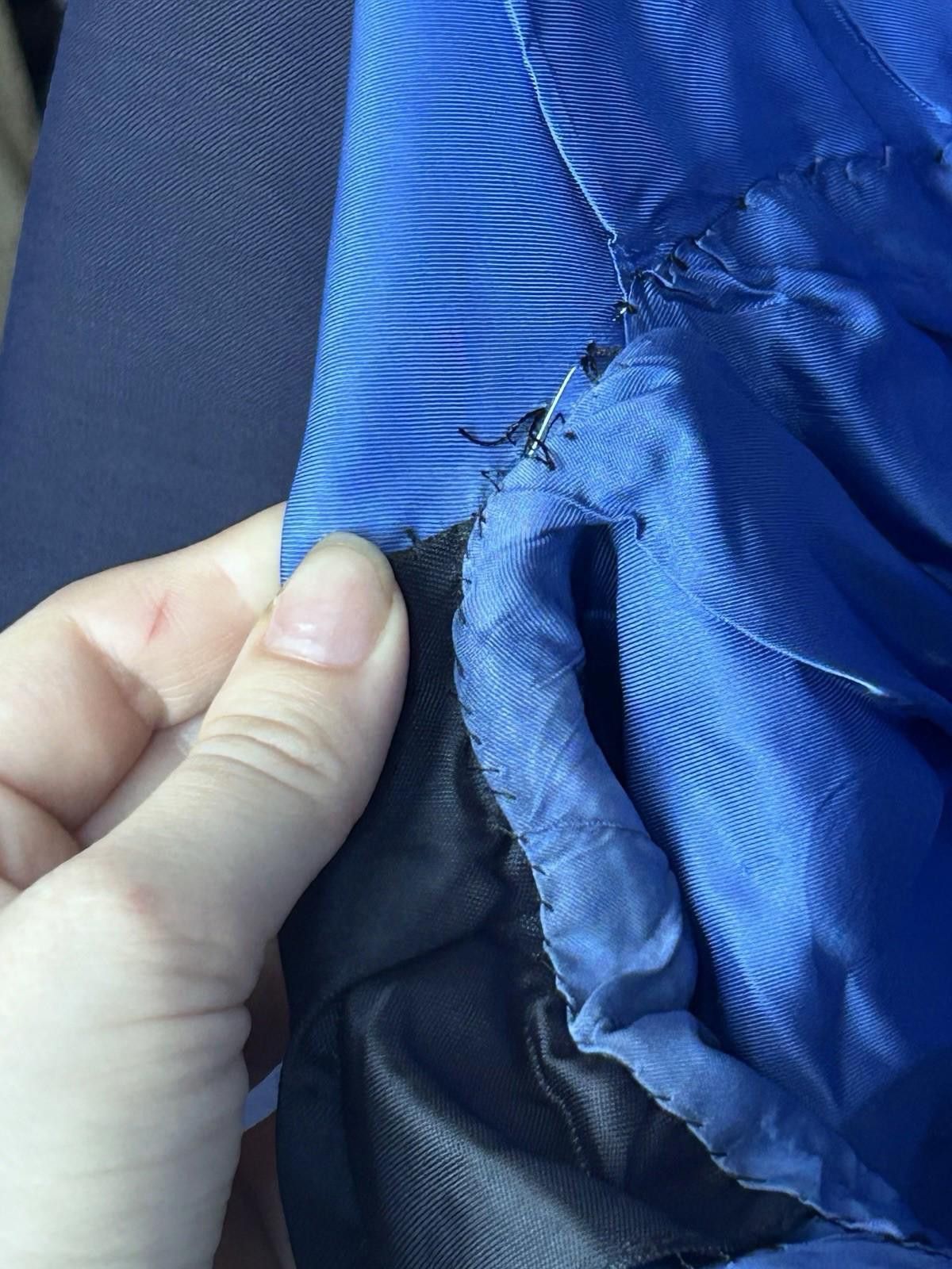 SCABAL Mr. Ned Bespoke Navy Blazer Scabal Finest Mohair Coat 36R Size 36R - 8 Thumbnail
