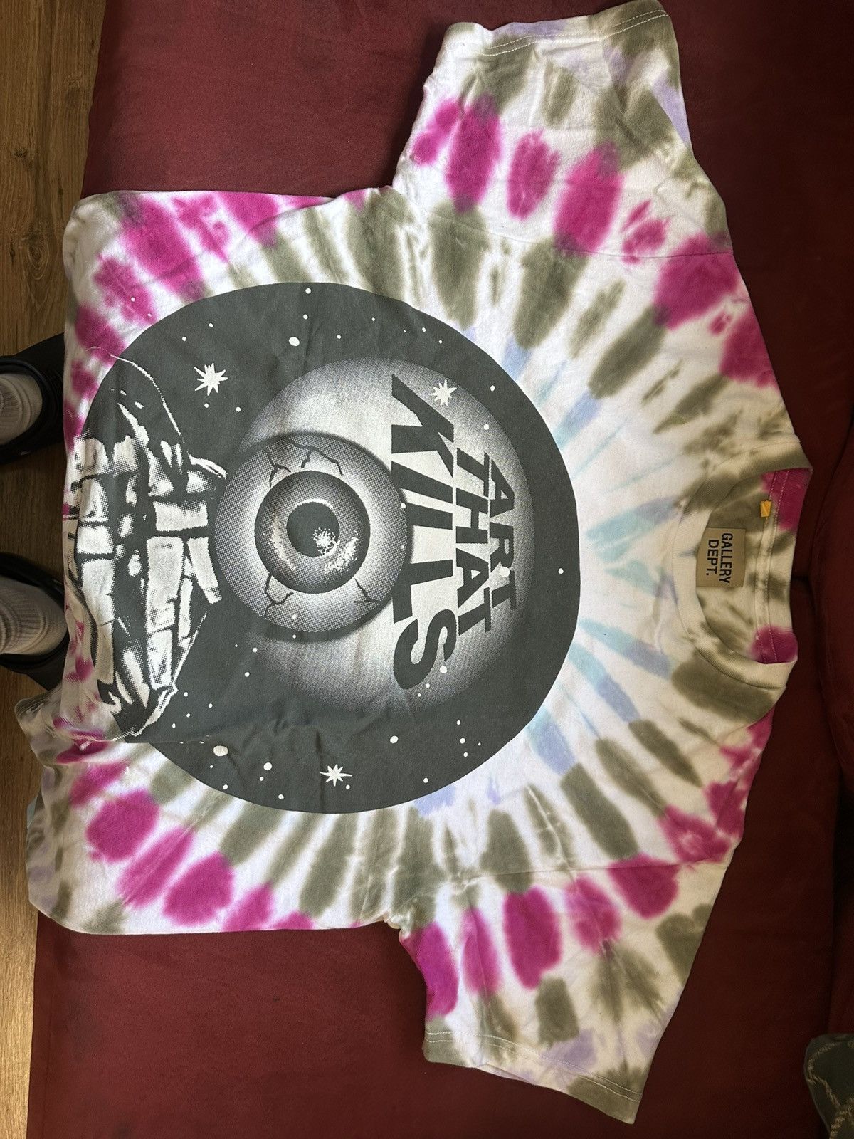 Gallery Dept. Gallery Dept Tie- Dye Graphic Tee Size US M / EU 48-50 / 2 - 5 Thumbnail