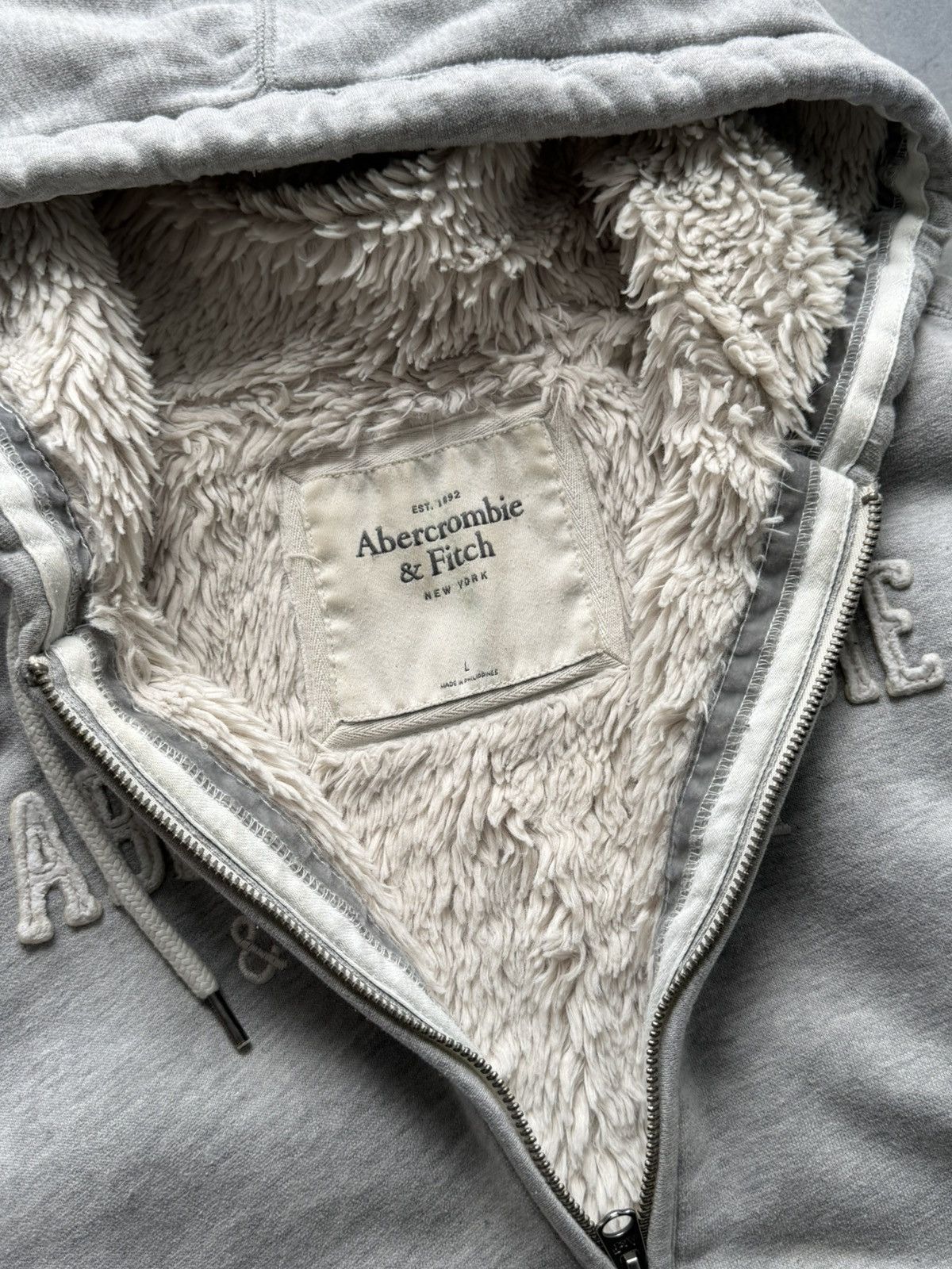 Abercrombie & Fitch 2000s Abercrombie & Fitch Hysteric Glamour Style Zip Hoodie Size US M / EU 48-50 / 2 - 6 Thumbnail