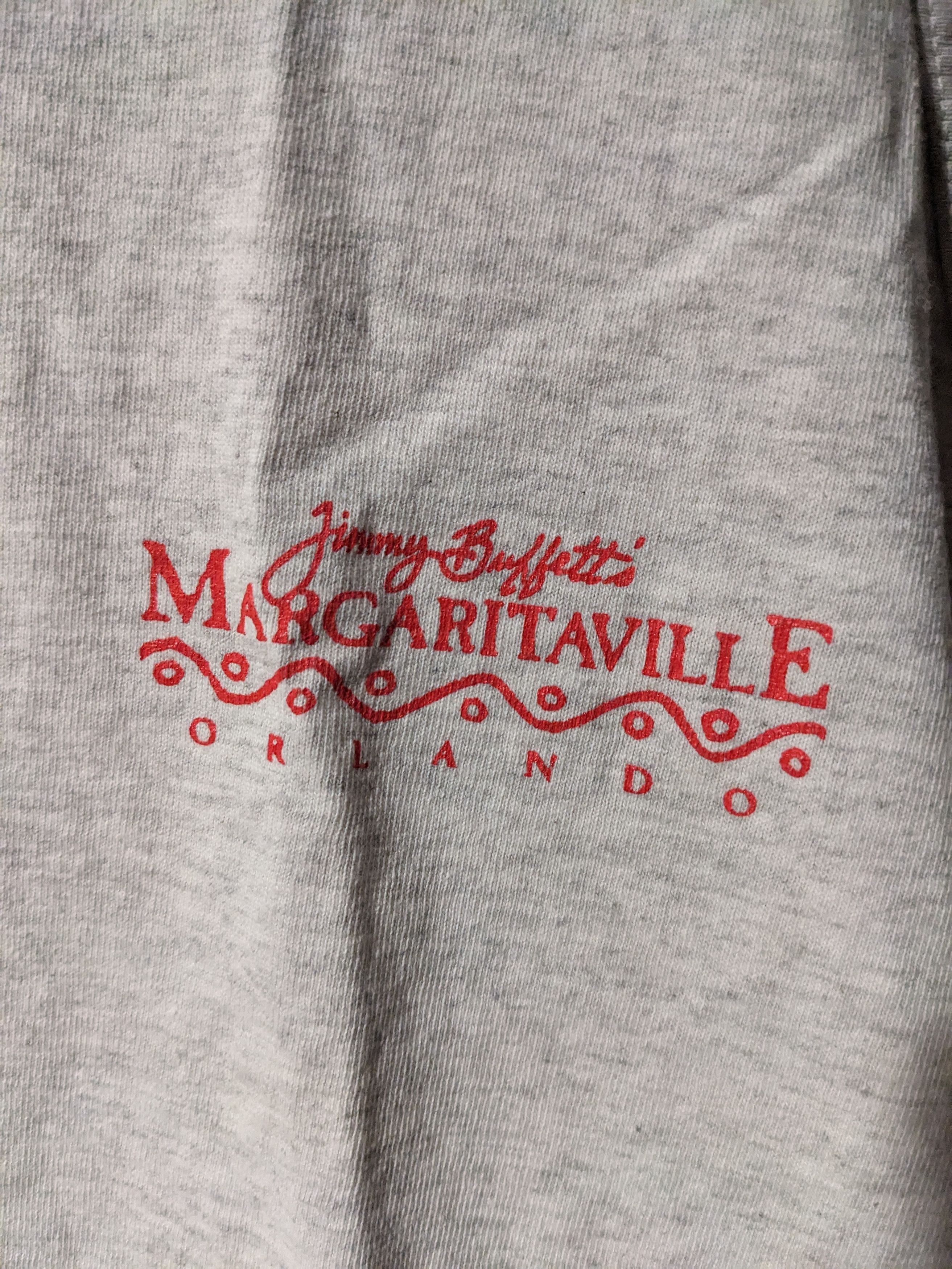 Band Tees × Vintage Vintage 90s Jimmy Buffetts Margaritaville Lawn Tank Top Size US XL / EU 56 / 4 - 6 Thumbnail
