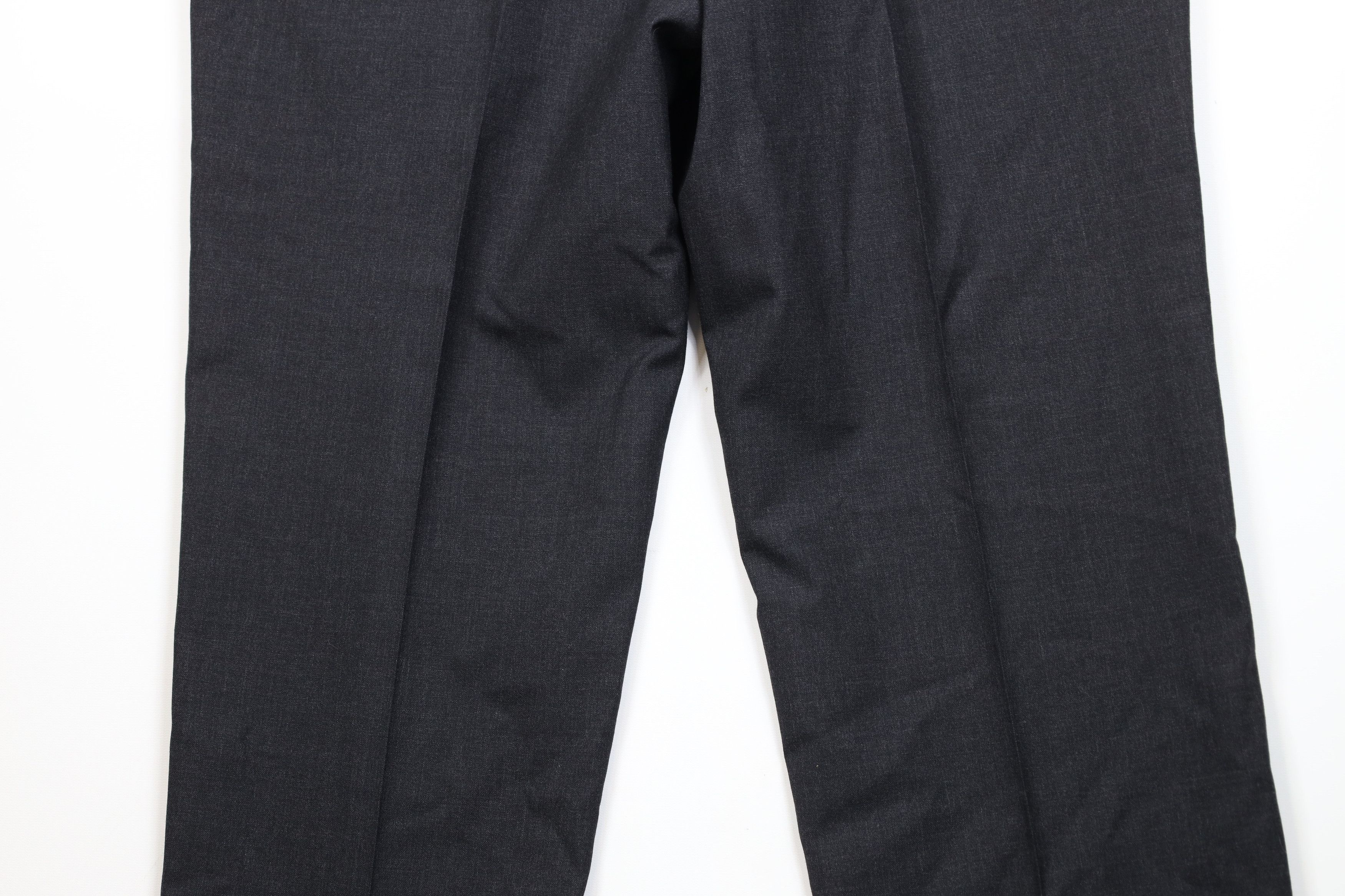 Vintage Vintage 90s Streetwear Wide Leg Chino Pants Charcoal Gray Size US 36 / EU 52 - 12 Thumbnail