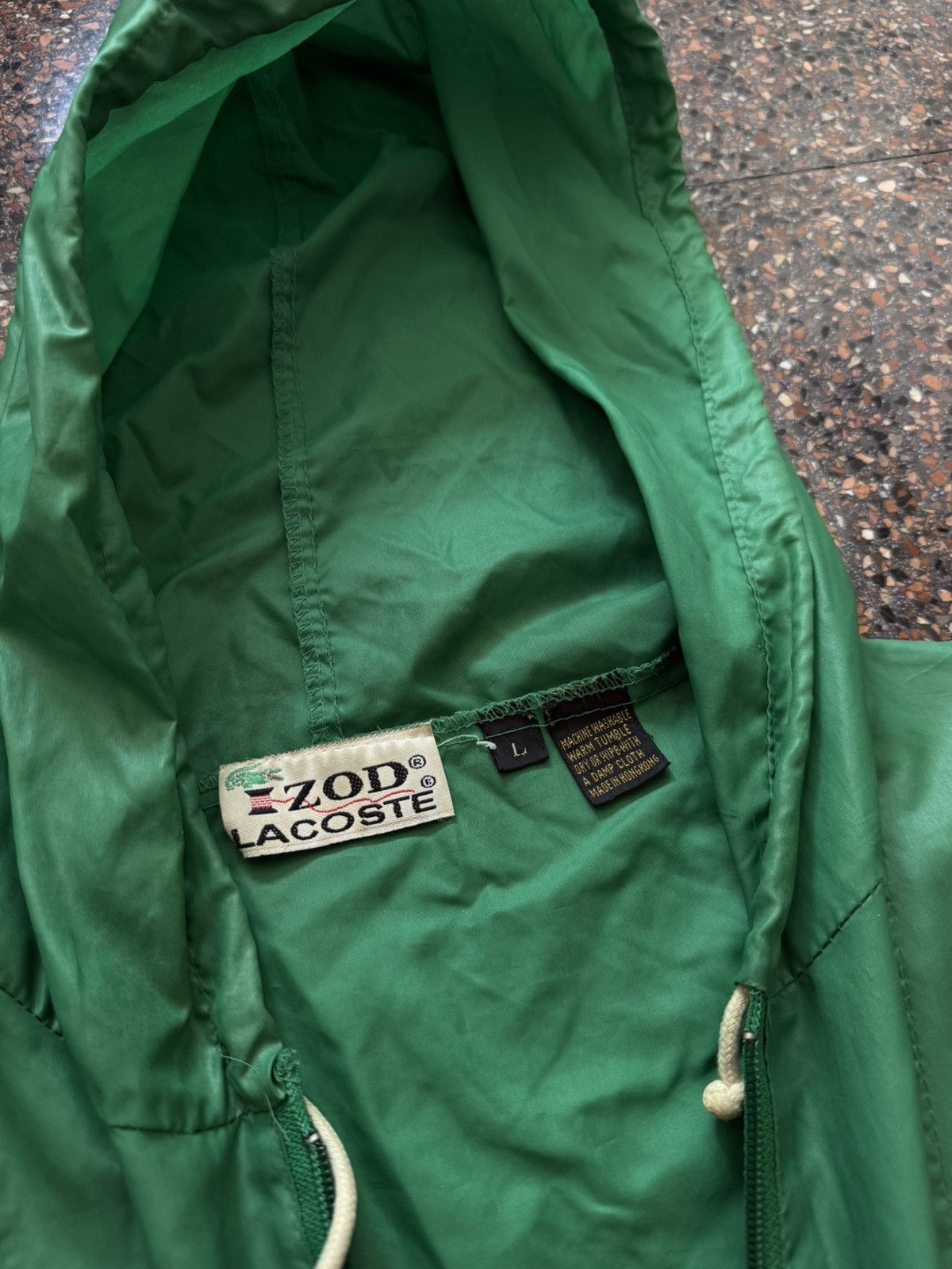 Lacoste Lacoste Izod 60s Vintage Rare Light Windbreaker Size US L / EU 52-54 / 3 - 3 Thumbnail