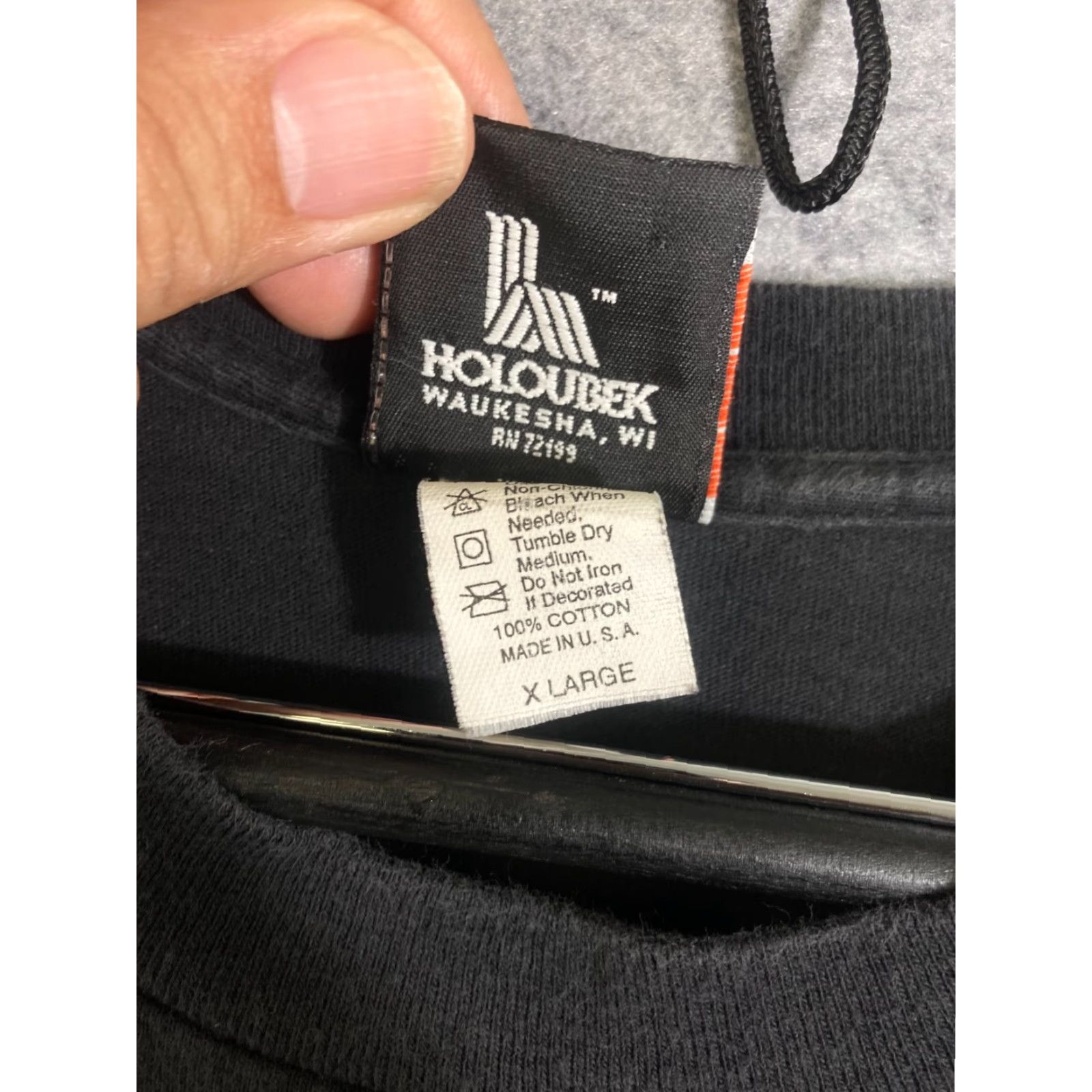 Harley Davidson VINTAGE Harley-Davidson Motorcycle Kuwait 2002 T-Shirt Mens XL Black Short Sleeve Crew Neck Logo VTG Size US XL / EU 56 / 4 - 6 Thumbnail