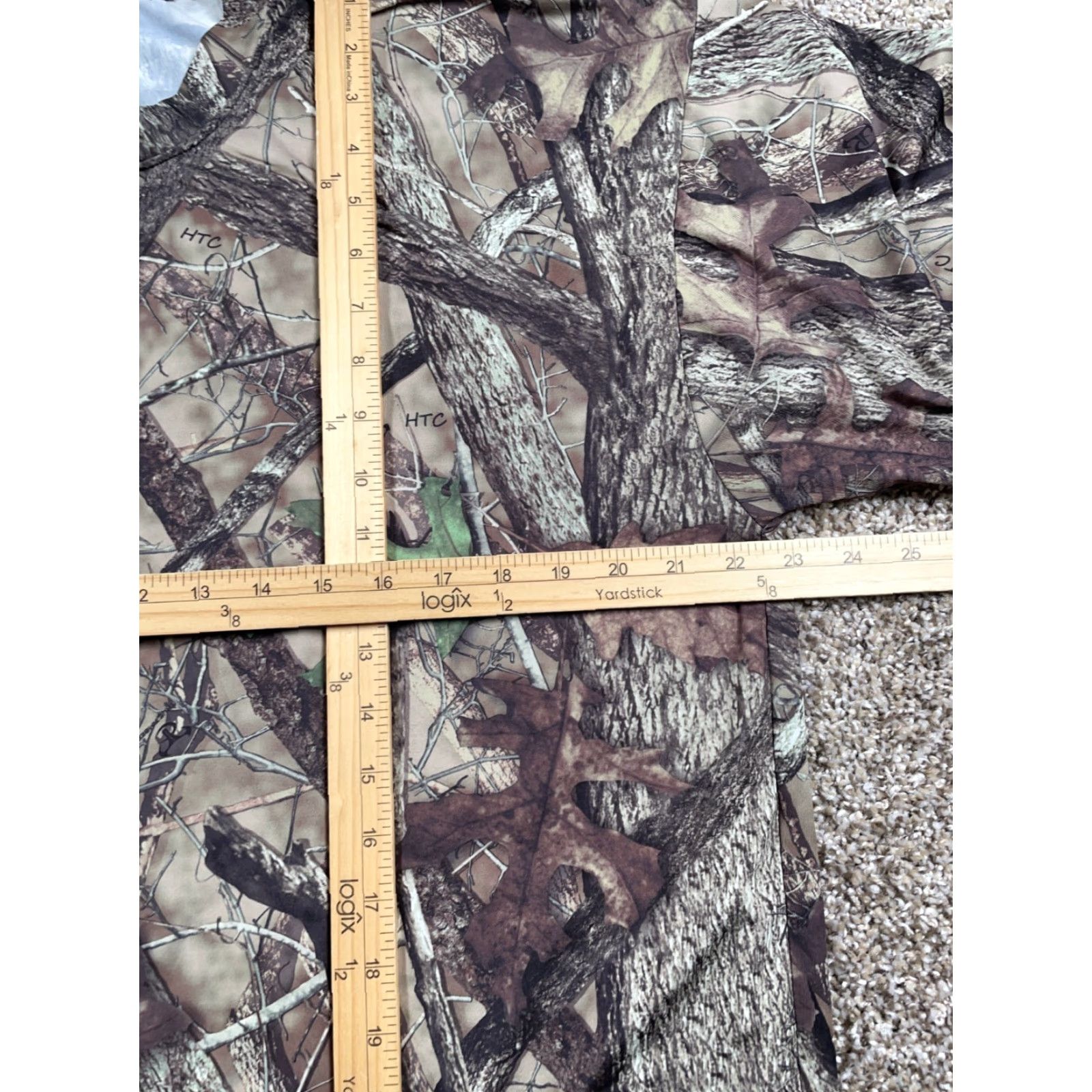 Vintage VTG 80s True Timber Camouflage T-Shirt Adult XL Green Polyester Spandex Camouflage Pattern Men Crew Neck Short Sleeve Vintage Size US XL / EU 56 / 4 - 6 Thumbnail
