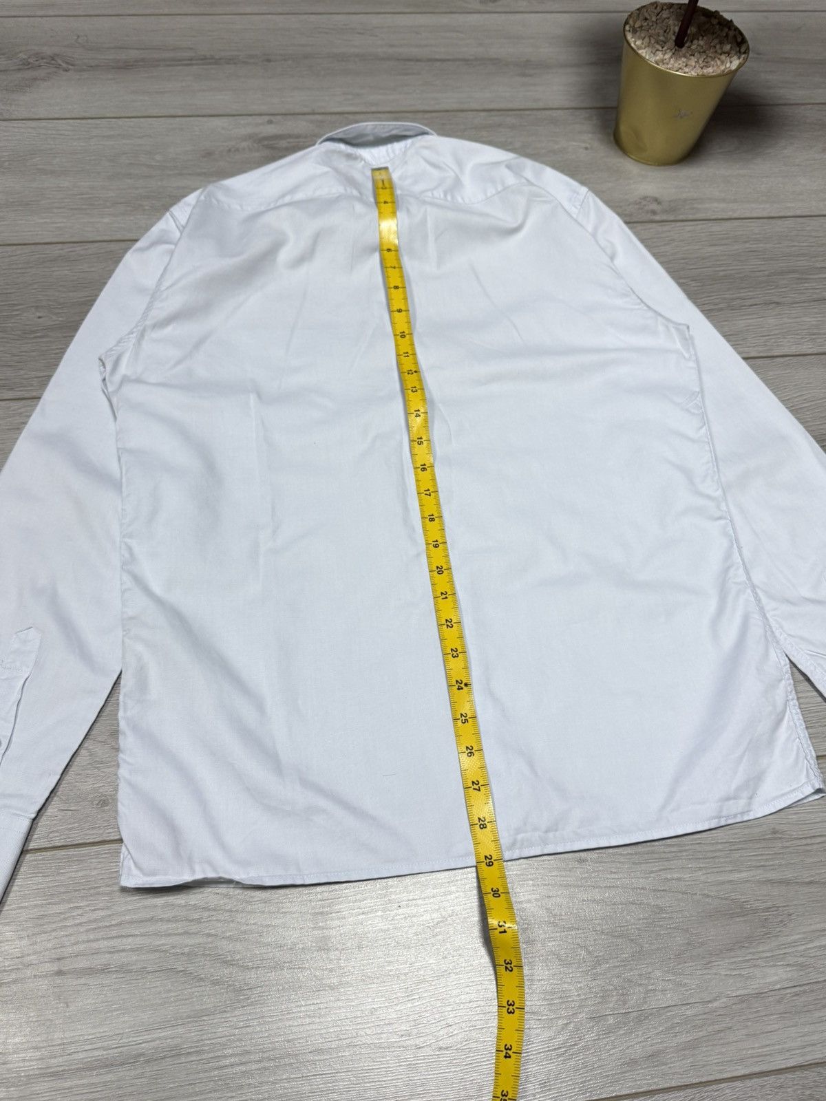 Raf by Raf Simons RAF Simons pocket logo shirt buttons Size US L / EU 52-54 / 3 - 13 Thumbnail