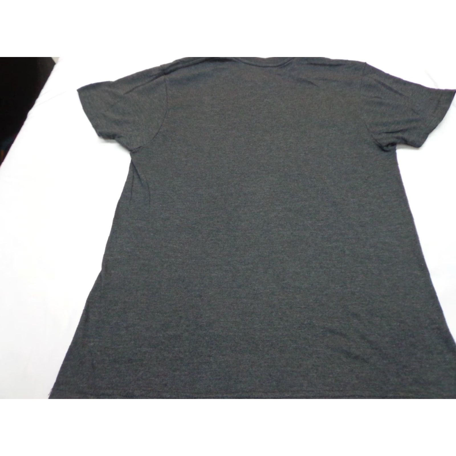 Logo 7 Nirvana T-Shirt Heather Gray Logo Smiley Face Graphic Print Women's M Shirt Crew Neck Short Sleeve Modern Rock Music Regular Fit Johnny? Size M / US 6-8 / IT 42-44 - 5 Thumbnail