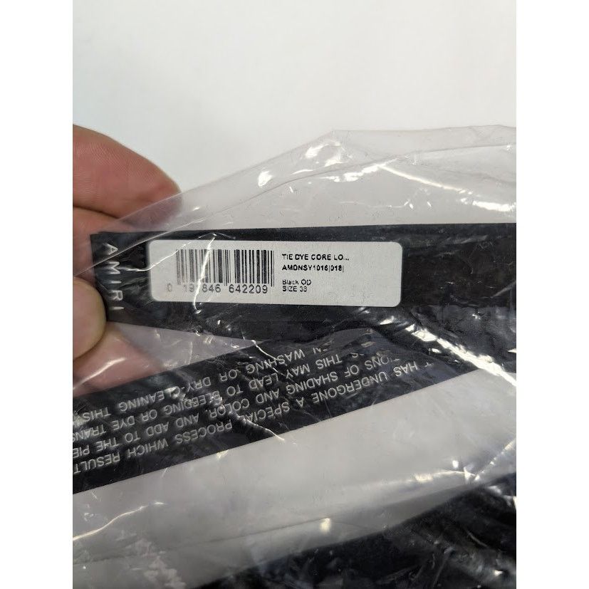 Amiri o1rshd1 Tie Dye Core Logo Jean in Black Size US 38 / EU 54 - 17 Thumbnail