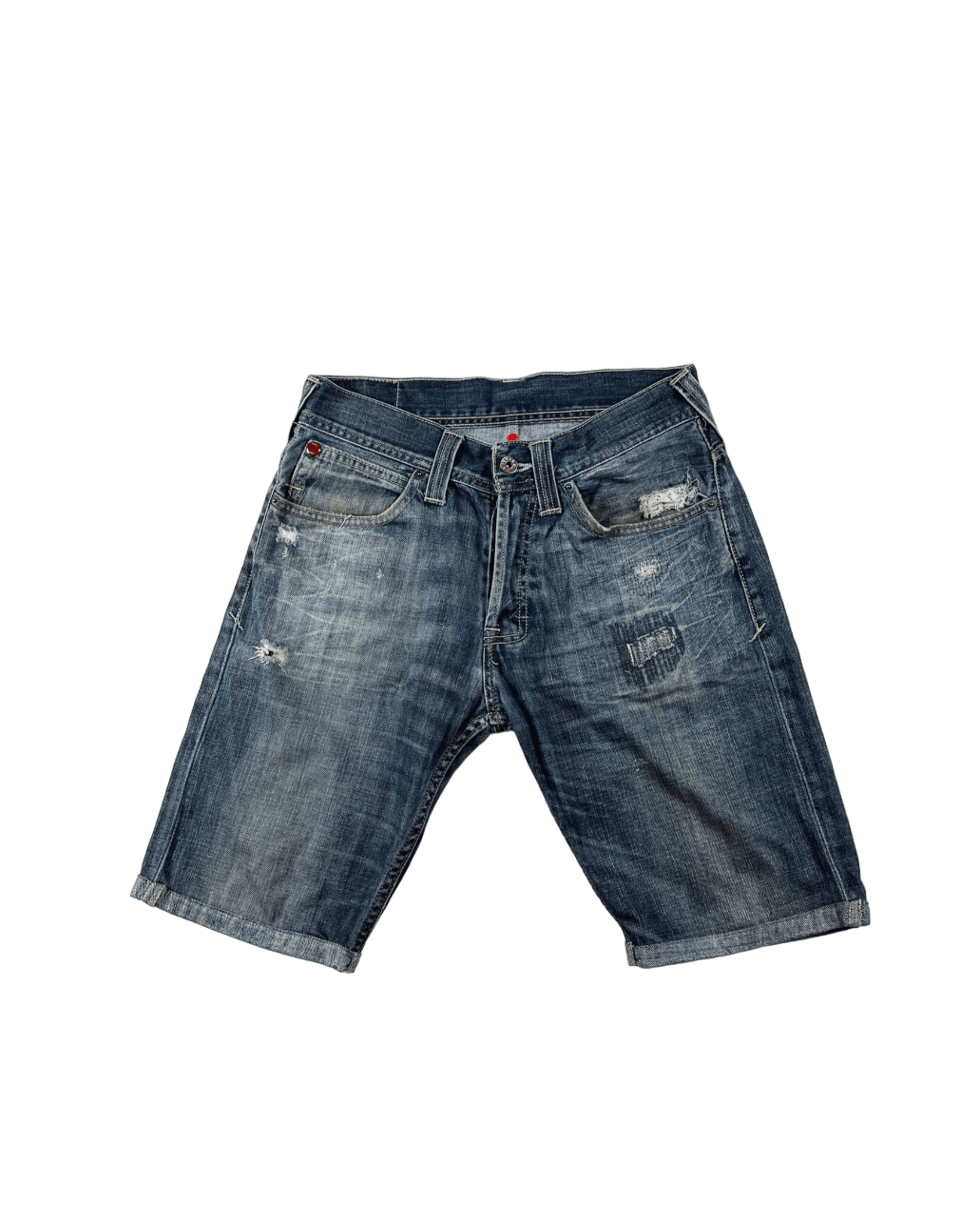 EVISU men’s denim sale shorts / jorts