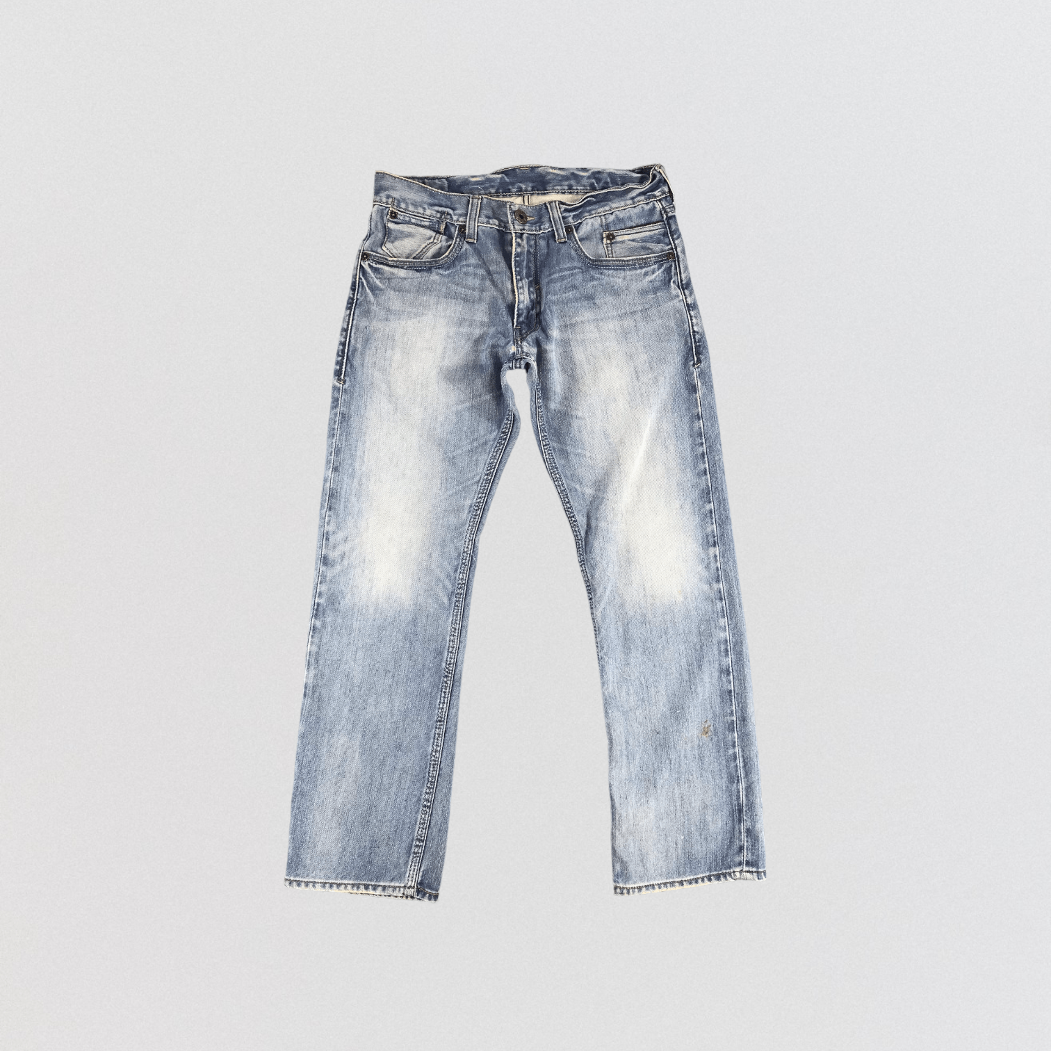 Levi's Vintage Light Wash Levis 514 Jeans-JM1193 Size US 34 / EU 50 - 1 Thumbnail