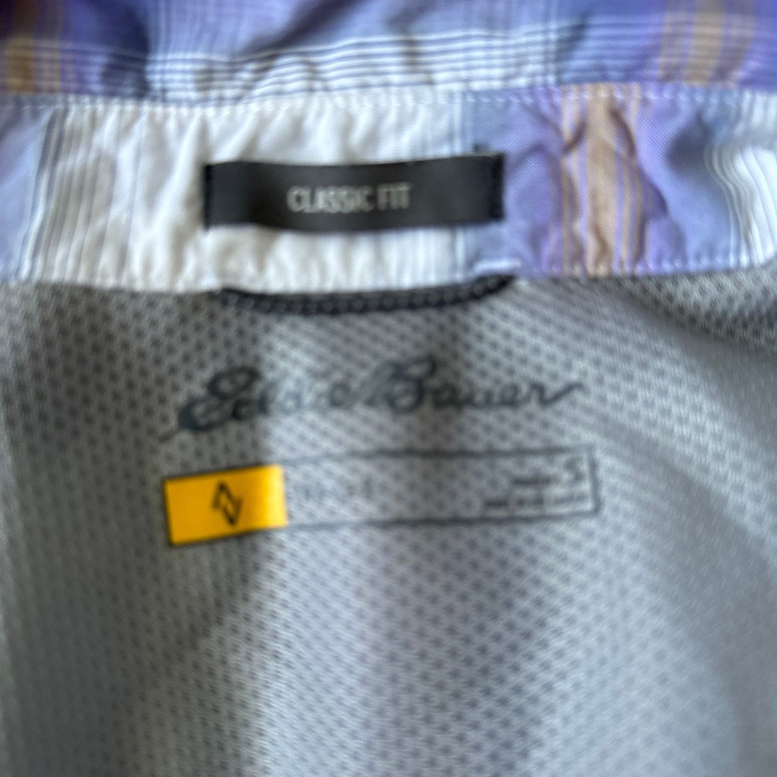 Eddie Bauer Eddie Bauer Plaid Top -Size Small -Purple/Tan -EUC Size S / US 4 / IT 40 - 2 Thumbnail