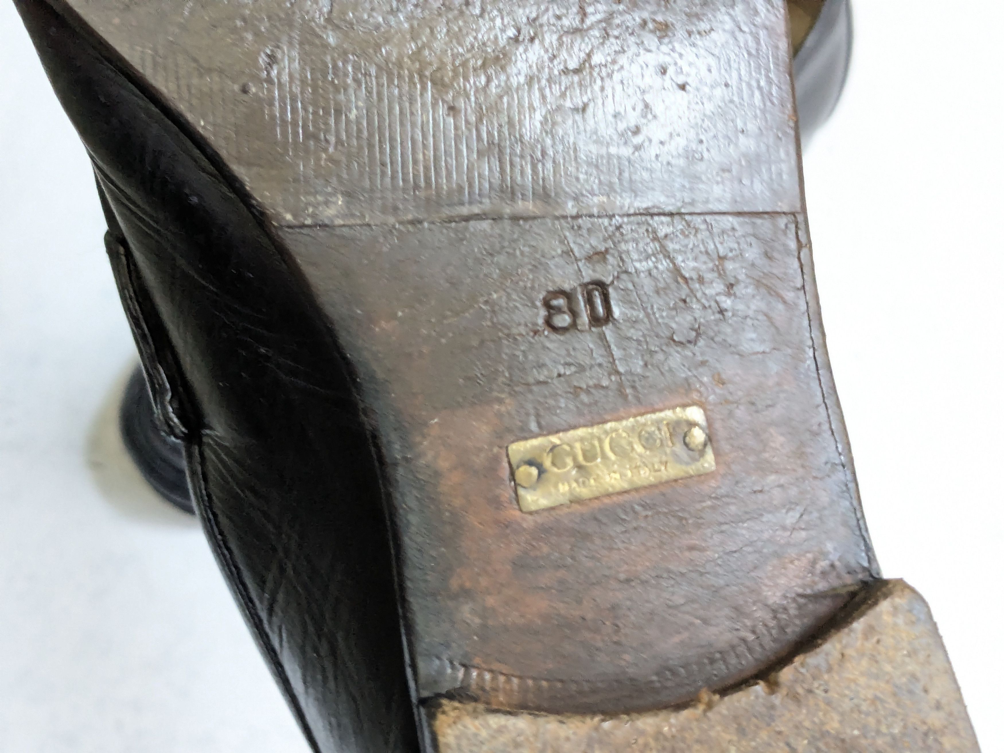Gucci Gucci Horsebit Loafers Black 8 Leather Size US 8 / EU 41 - 14 Thumbnail