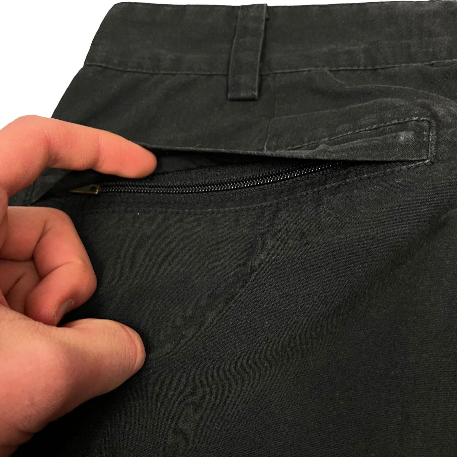 Fjallraven Fjällräven Men's Black Polyester Comfort Reivo Trousers 48 Size US 30 / EU 46 - 9 Thumbnail