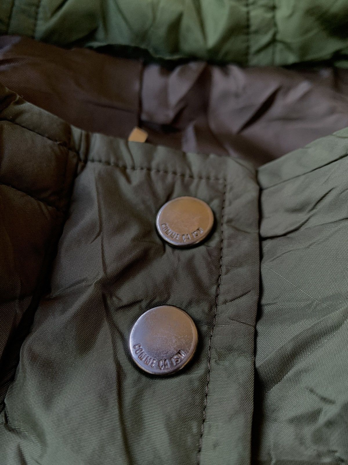 Comme Ca Ism × Vintage VINTAGE COMME CA ISM RAIN COAT JACKET WITH HOODIE Size US XXS / EU 40 - 3 Thumbnail