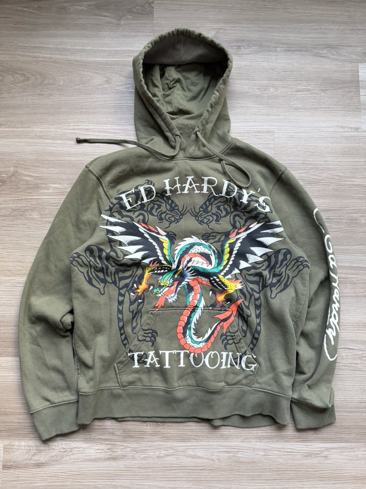 Ed Hardy Ed Hardy dragon tattoo Hoodie Size US L / EU 52-54 / 3 - 1 Thumbnail