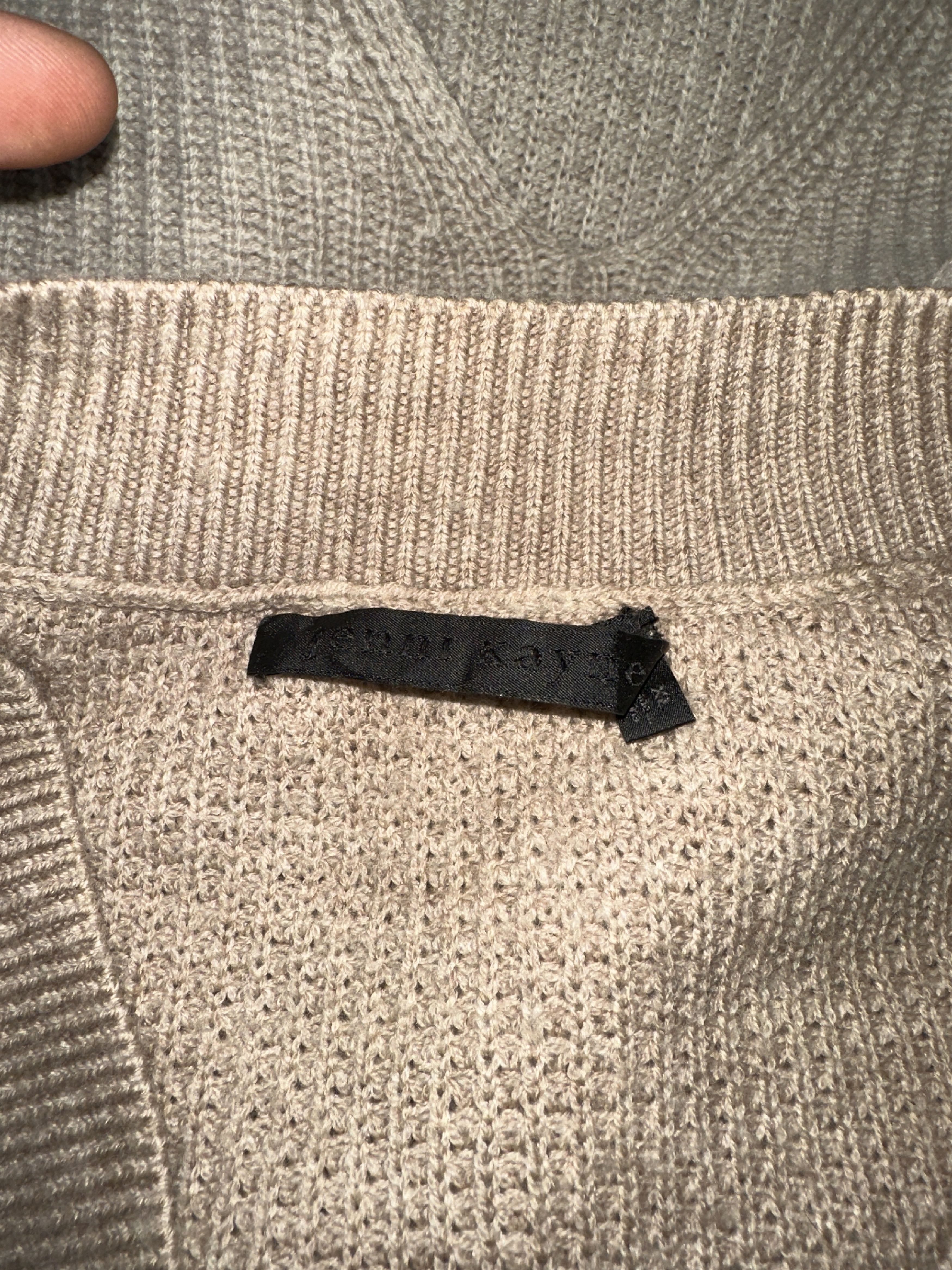 Other Jenni Kayne Wafle Seed Stitch Oversize Cashmere Wool Size XL Size XL / US 12-14 / IT 48-50 - 4 Thumbnail