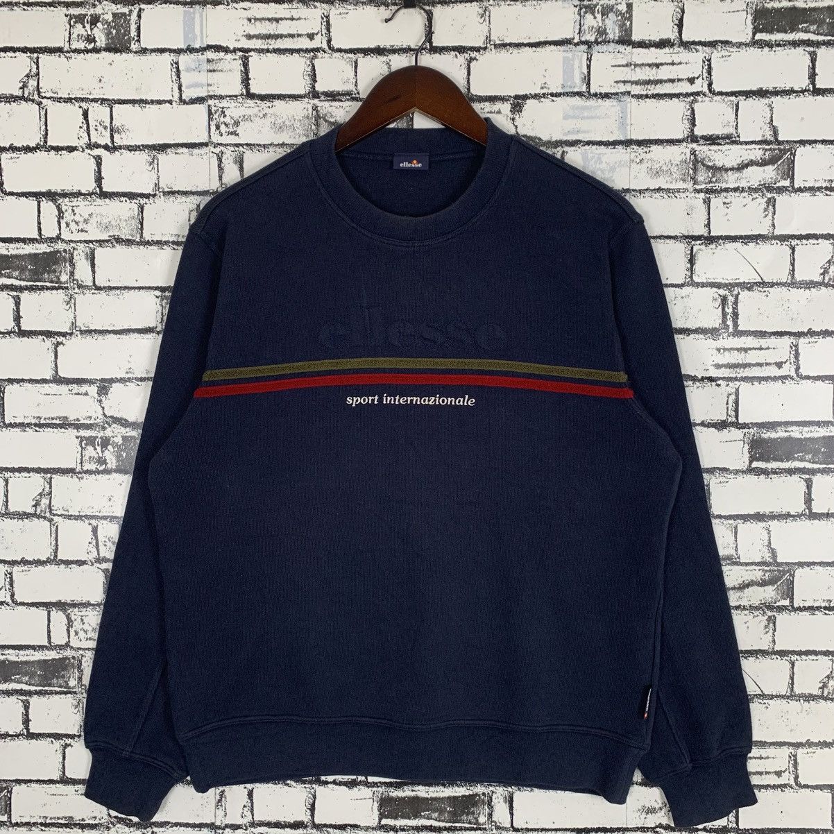 Ellesse Italian Sport Apparel Company Sweatshirt Crewneck