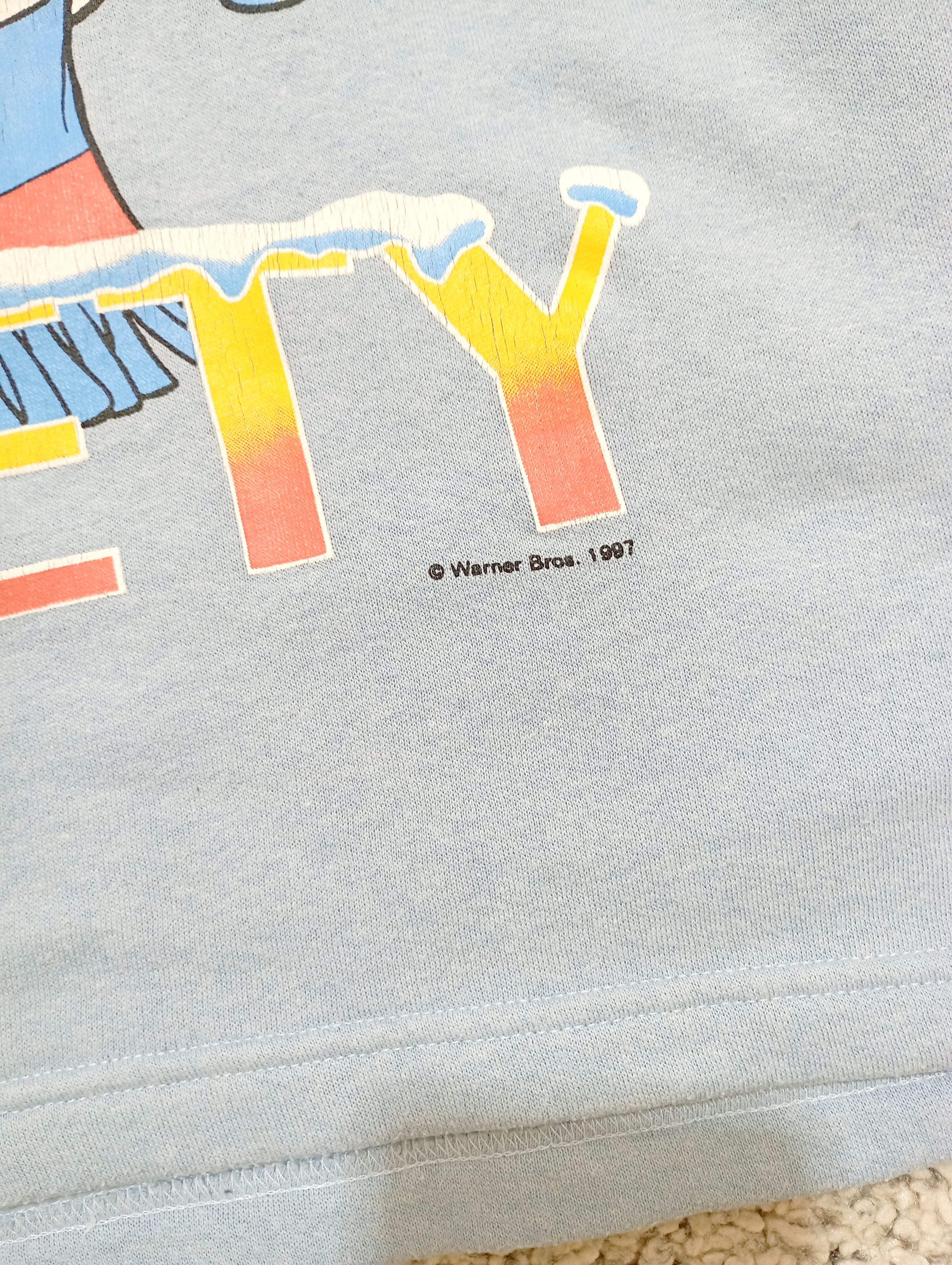 Warner Bros Vintage 1997 Lonney Tunes Tweety Shirt Size US L / EU 52-54 / 3 - 7 Thumbnail