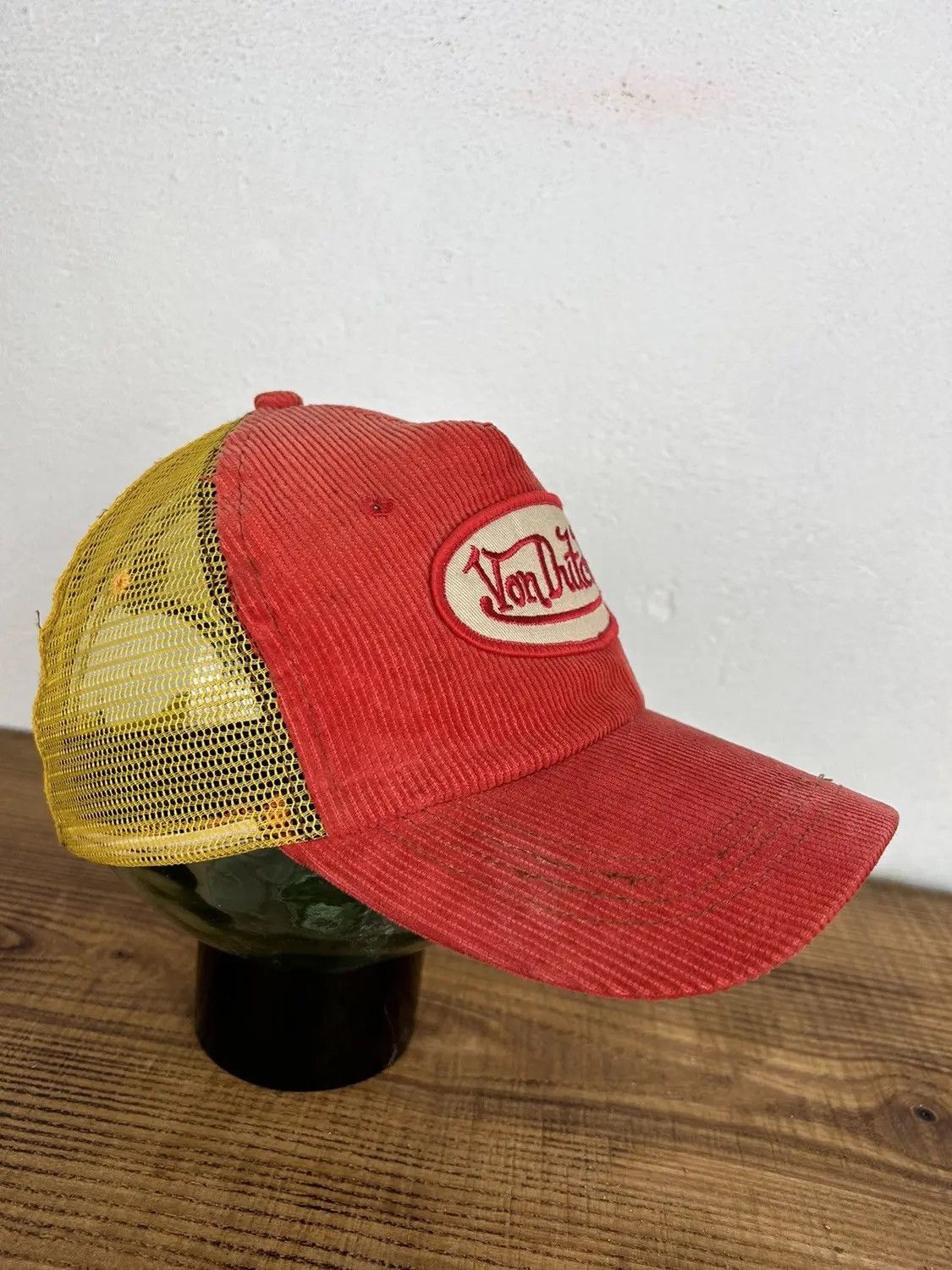 Ed Hardy Vintage Von Dutch By Christian Audigier Velvet Trucker Cap Size ONE SIZE - 4 Thumbnail