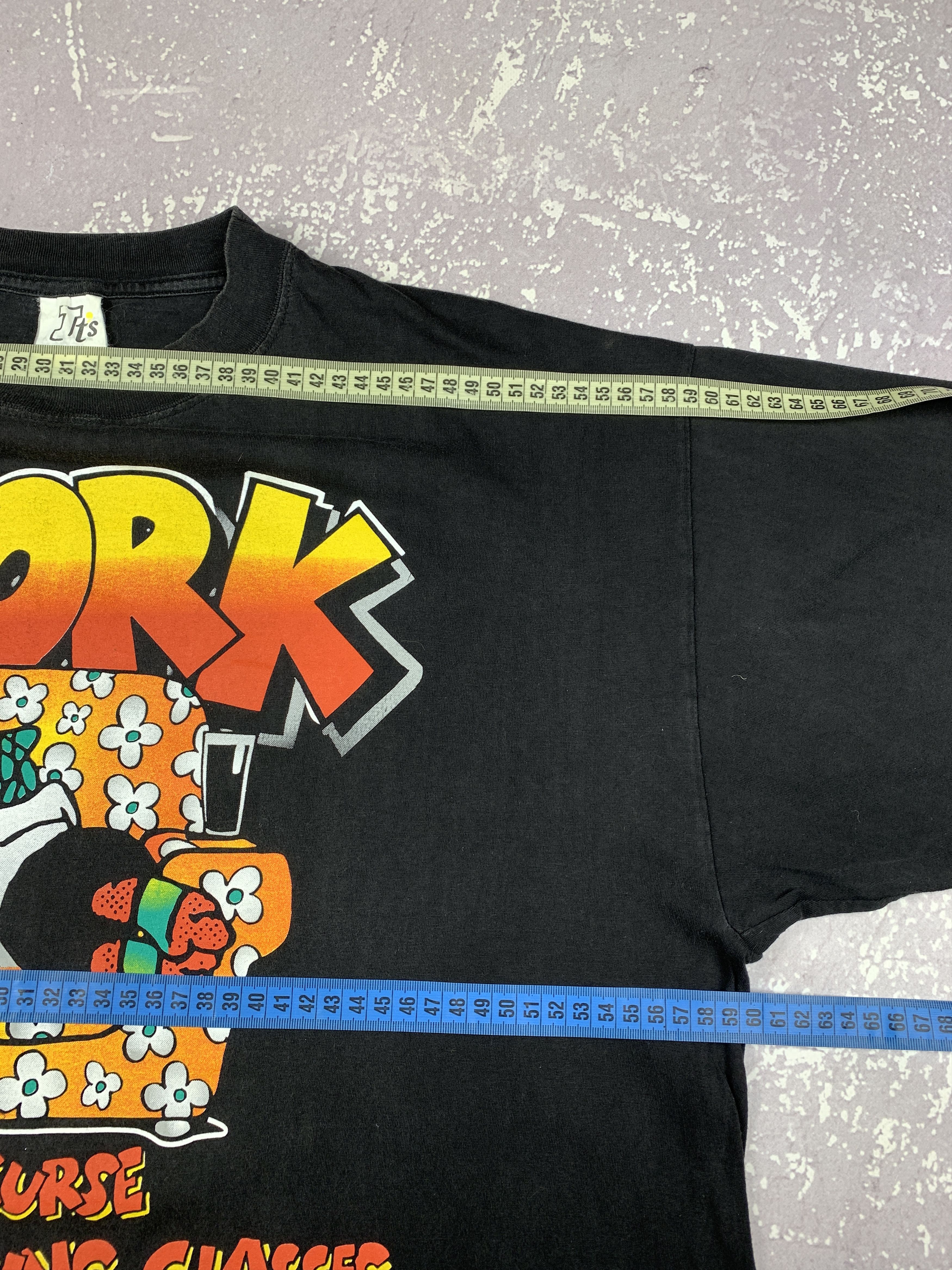 Vintage 1994 Vintage Andy Capp Drinking Class Hero Alcohol T Shirt Size US XL / EU 56 / 4 - 7 Thumbnail